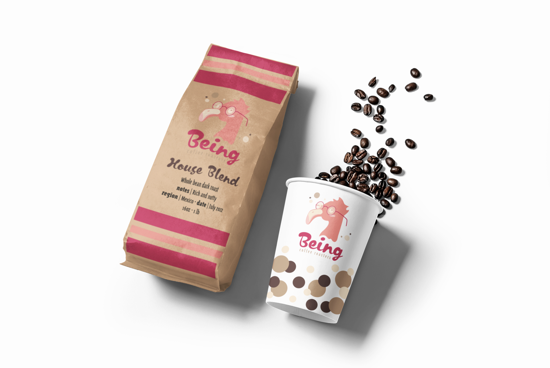 dark roast-paper bag