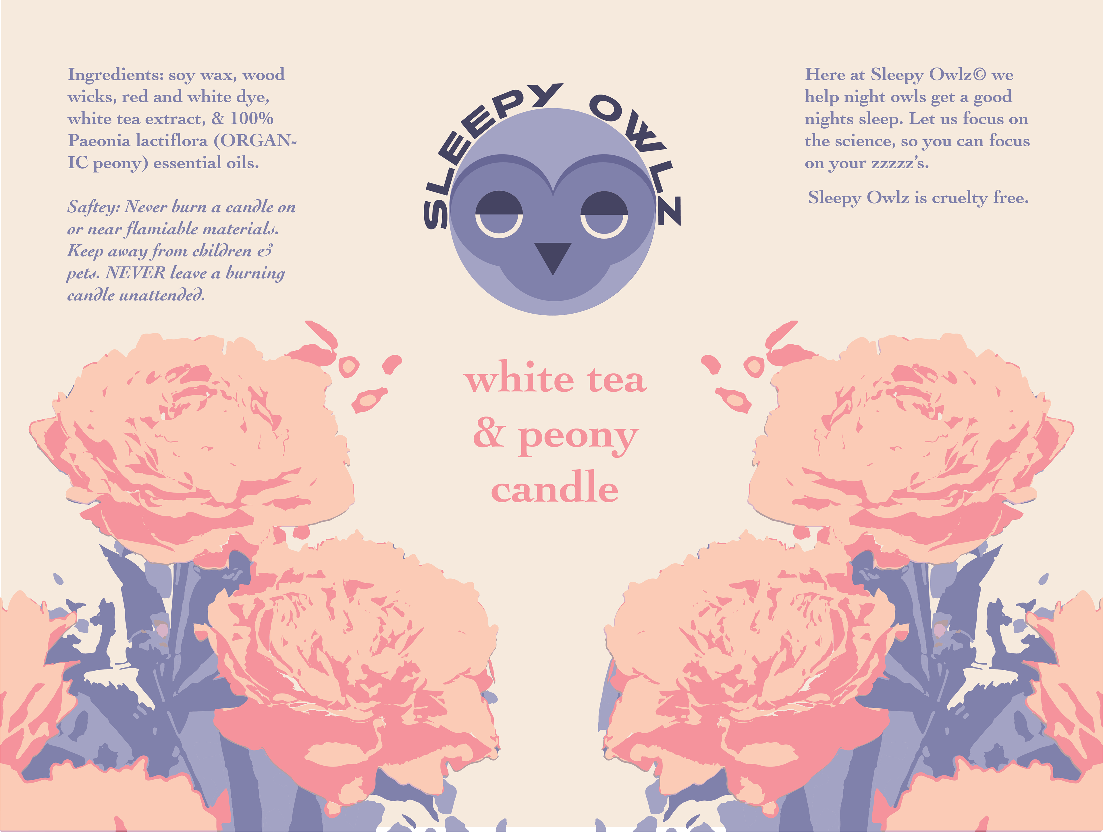 candle label