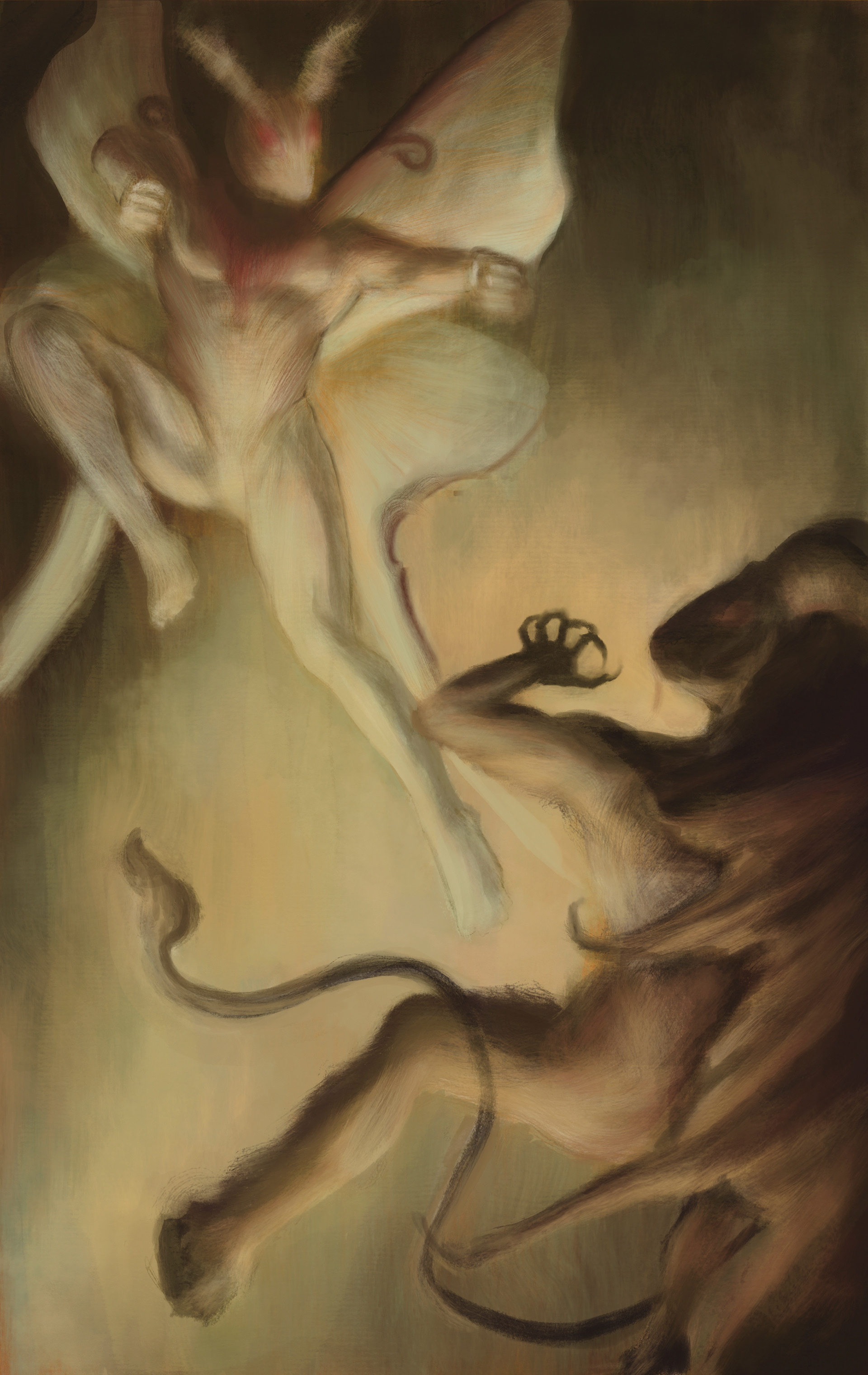 The Mothman vs The Jersey devil, 2023