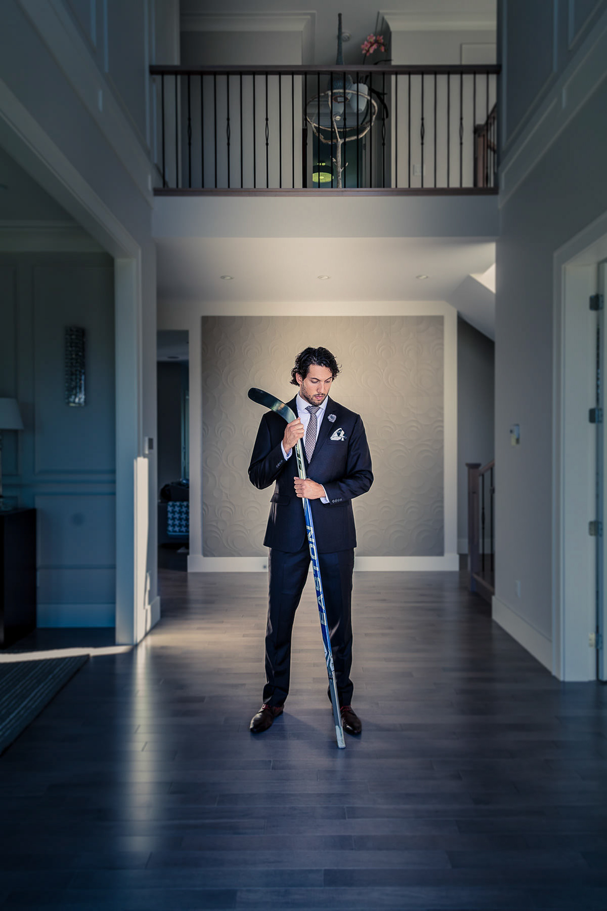 Joseph Chanan Suits - Brenden Dillon of the San Jose Sharks