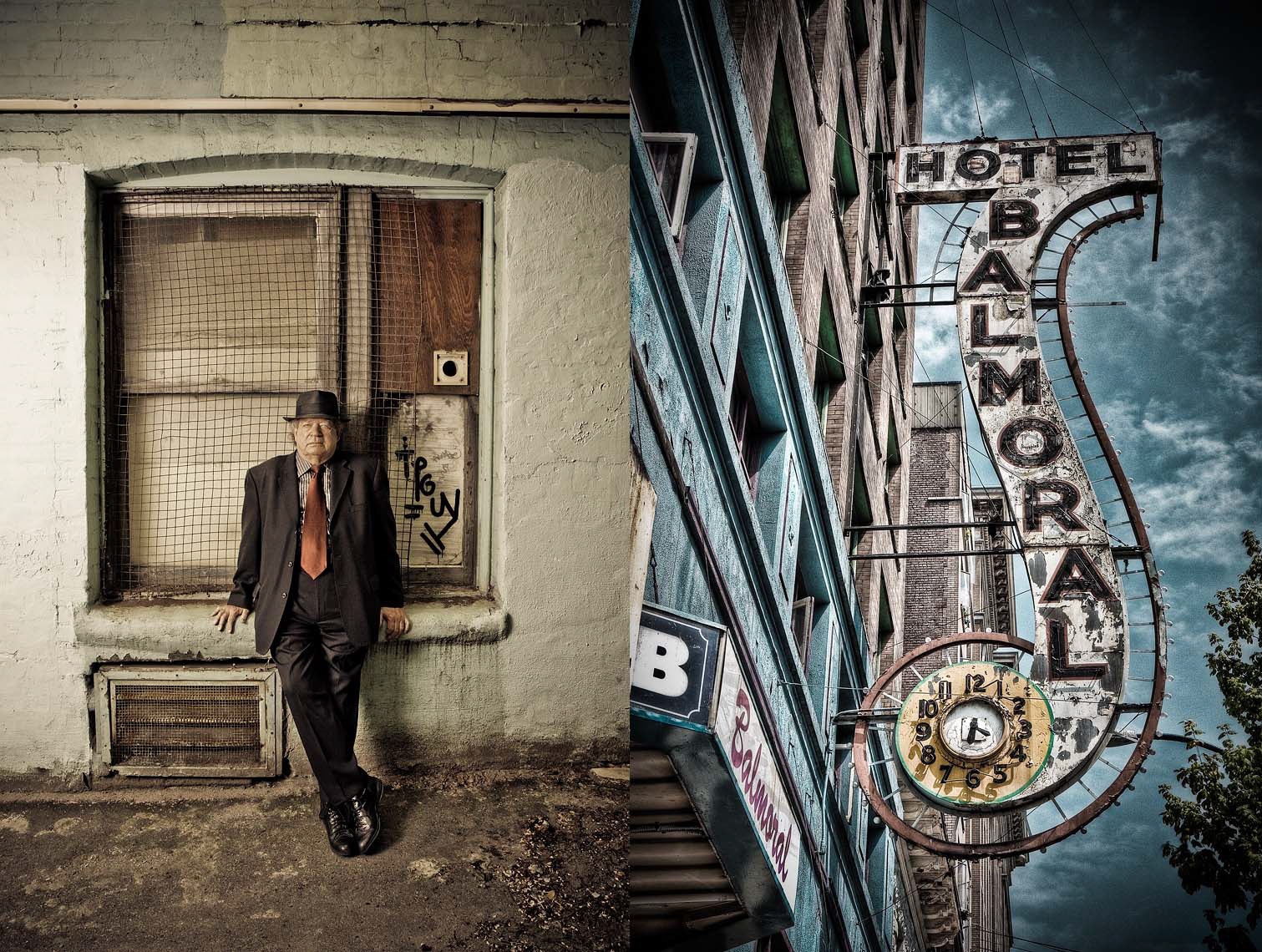 JIm Green in Downtown Eastside Vancouver