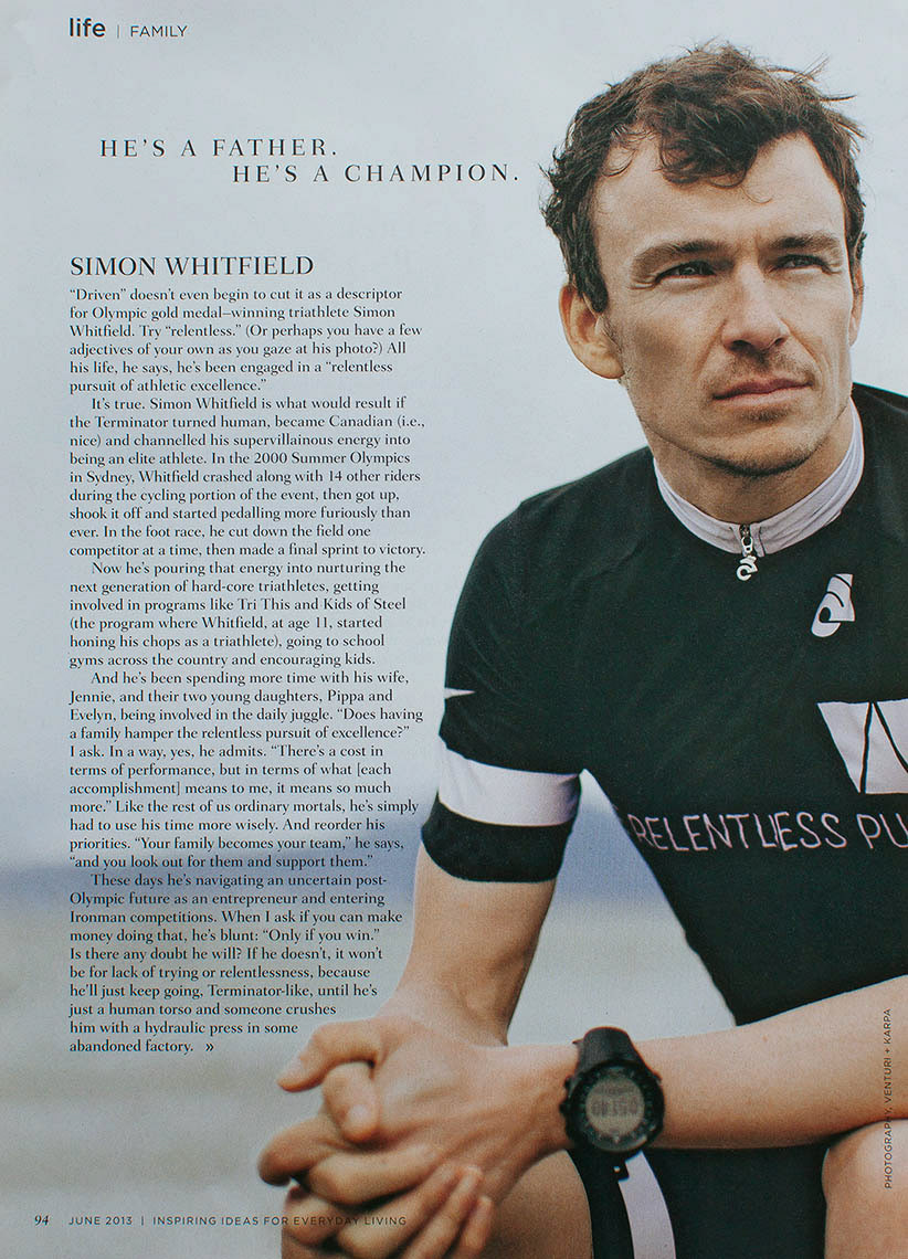 Simon Whitfield Olympic Triathlete