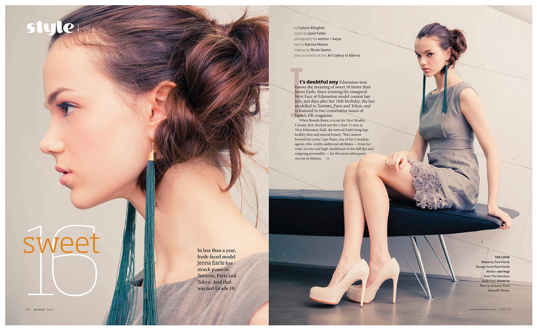 Avenue Magazine Spring Fashion Spread