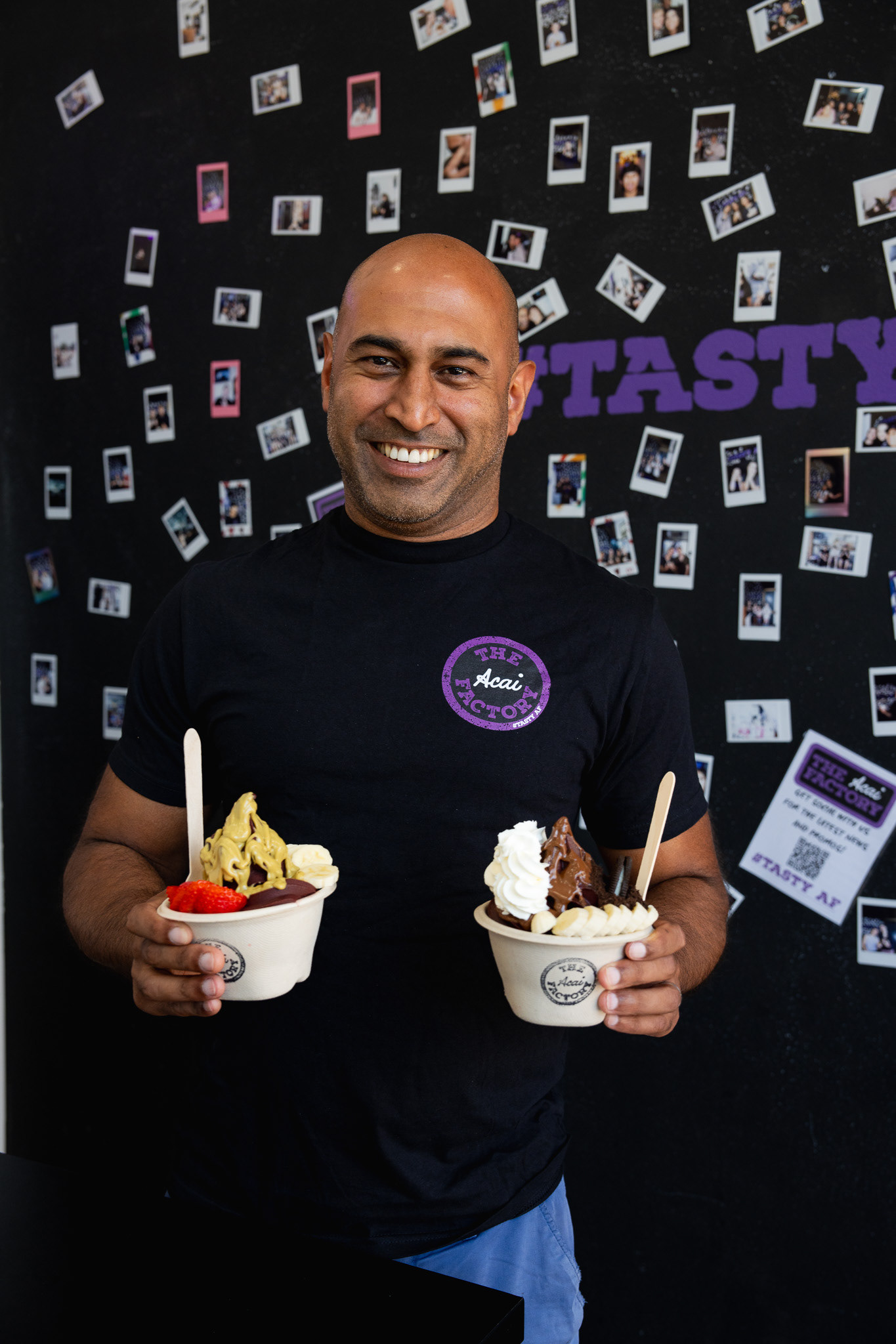 Content Shoot at The Acai Factory, Hornsby