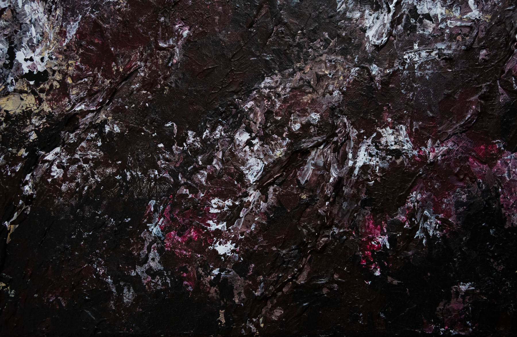 Mé náboženství, akryl na plátně, 65x50, 2026