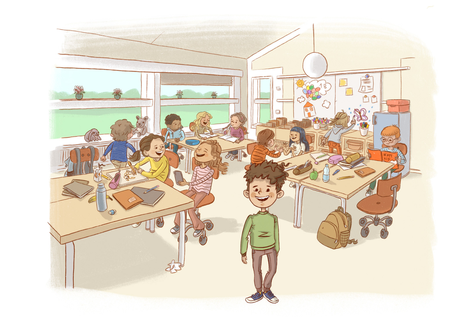 illustration, danish illustrator, drawings, tegninger, tegning, letlæsningsbøger, børnebøger, marianne pryning, pryning, dansk illustrator, digital tegning, digital drawing, dansk tegner, København, Copenhagen, tegner i København