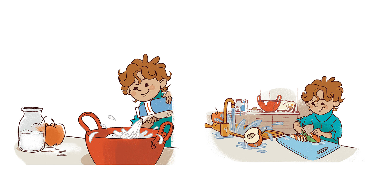 illustration, danish illustrator, drawings, tegninger, tegning, letlæsningsbøger, børnebøger, marianne pryning, pryning, dansk illustrator, digital tegning, digital drawing, dansk tegner, København, Copenhagen, tegner i København, LØFT, ordblind