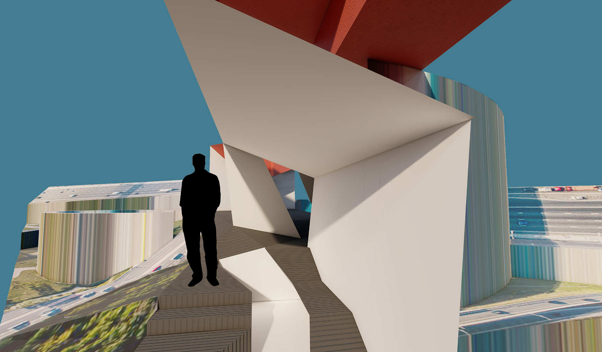 Passageway Entrance Perspective