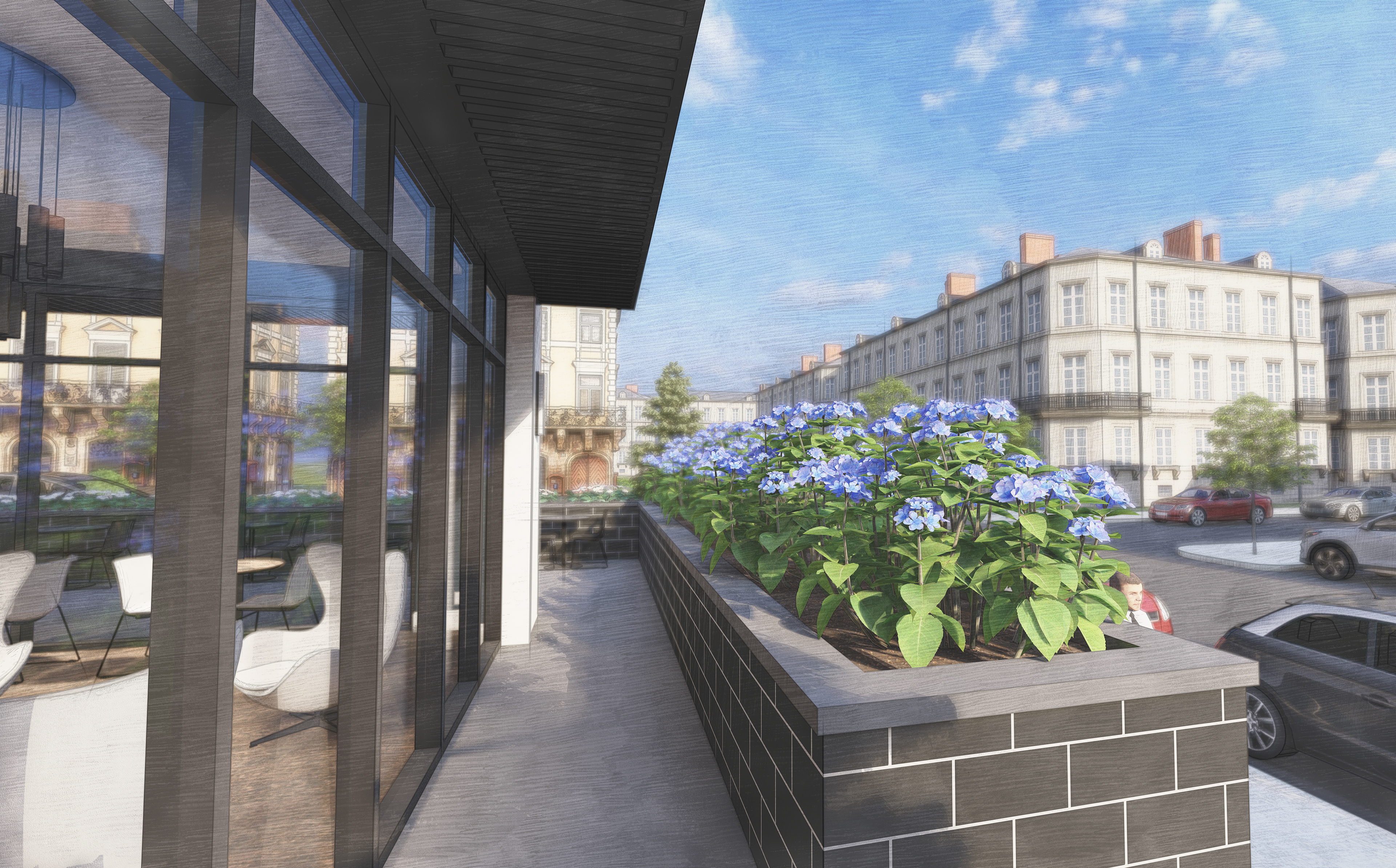 Terrace Perspective