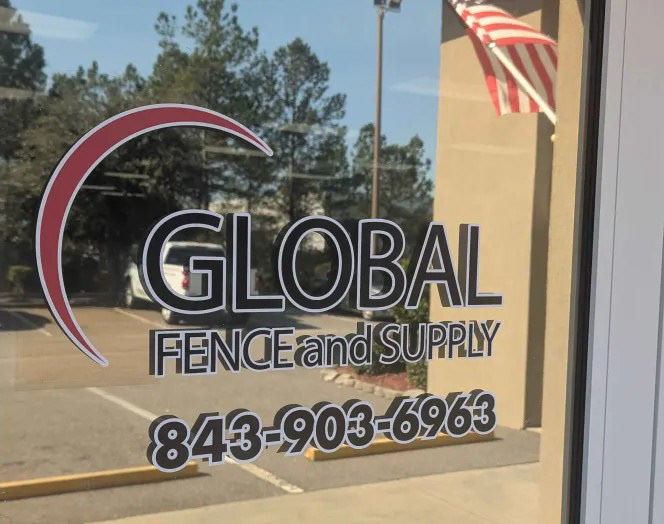 Door Vinyl Sign