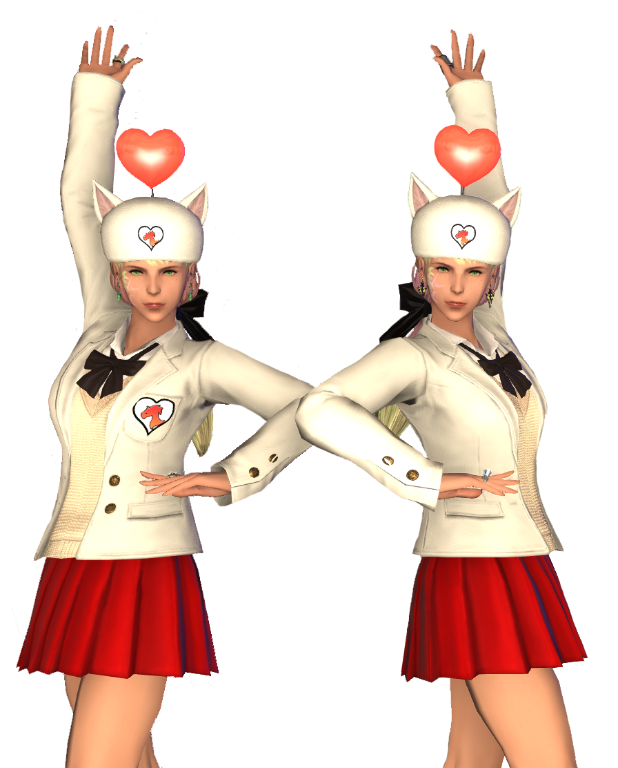 Zo Twins Pose