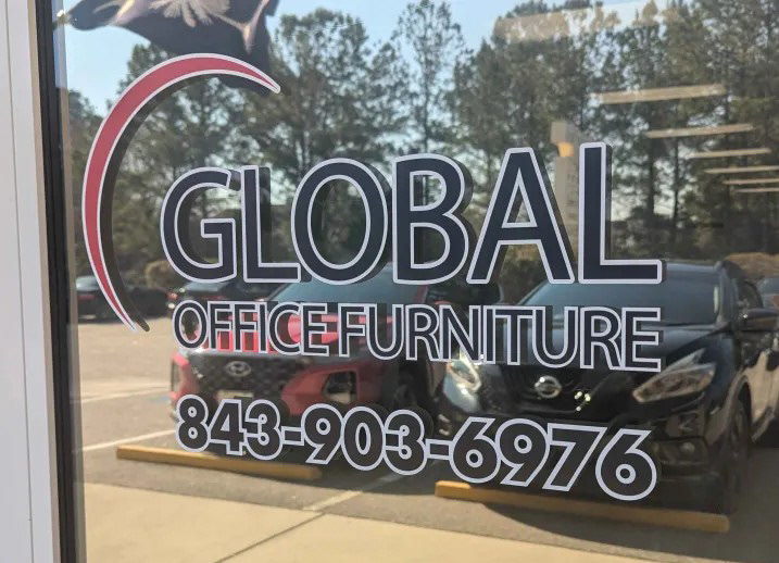 Vinyl Door Sign