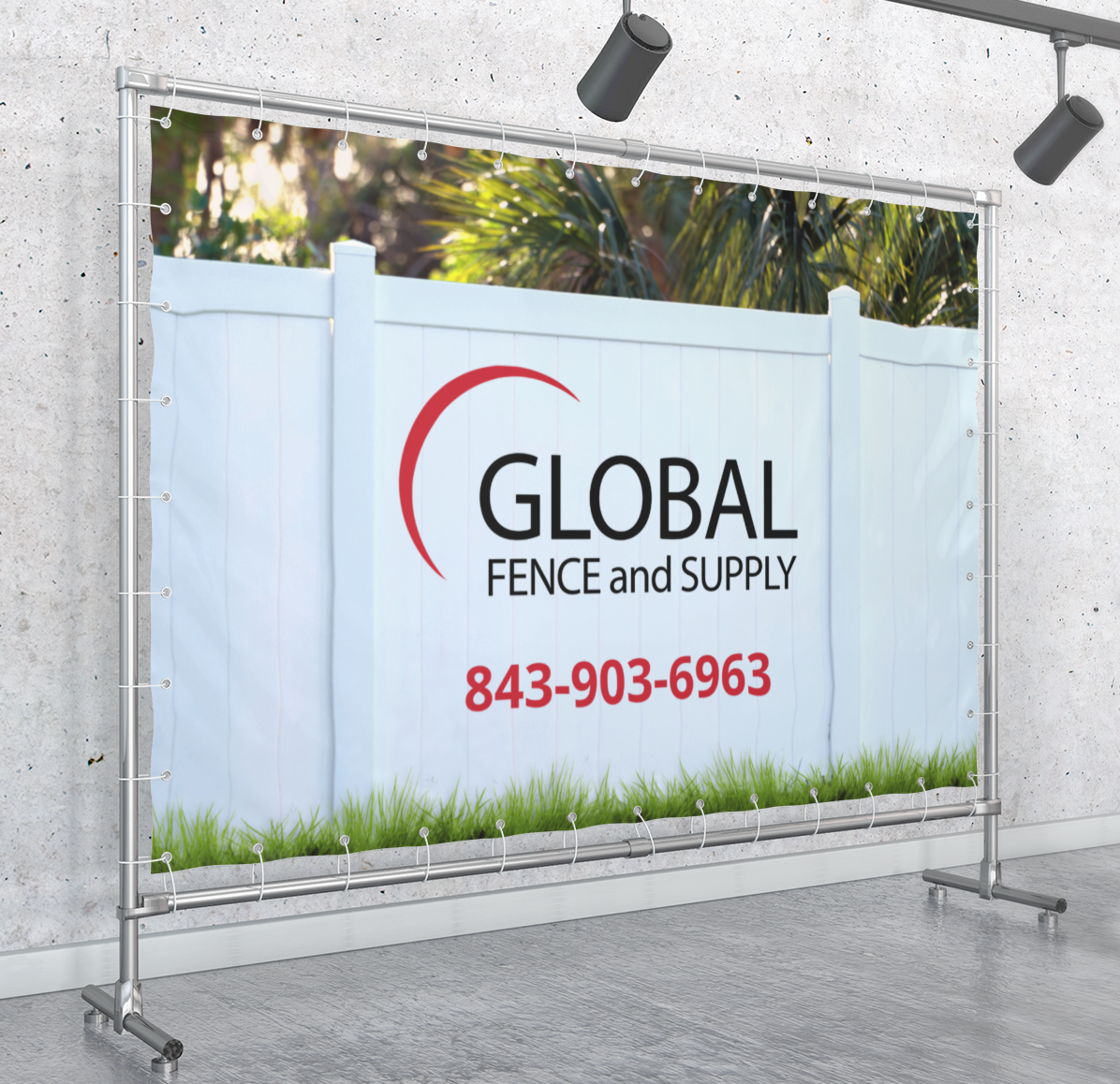 PVC Fence Banner