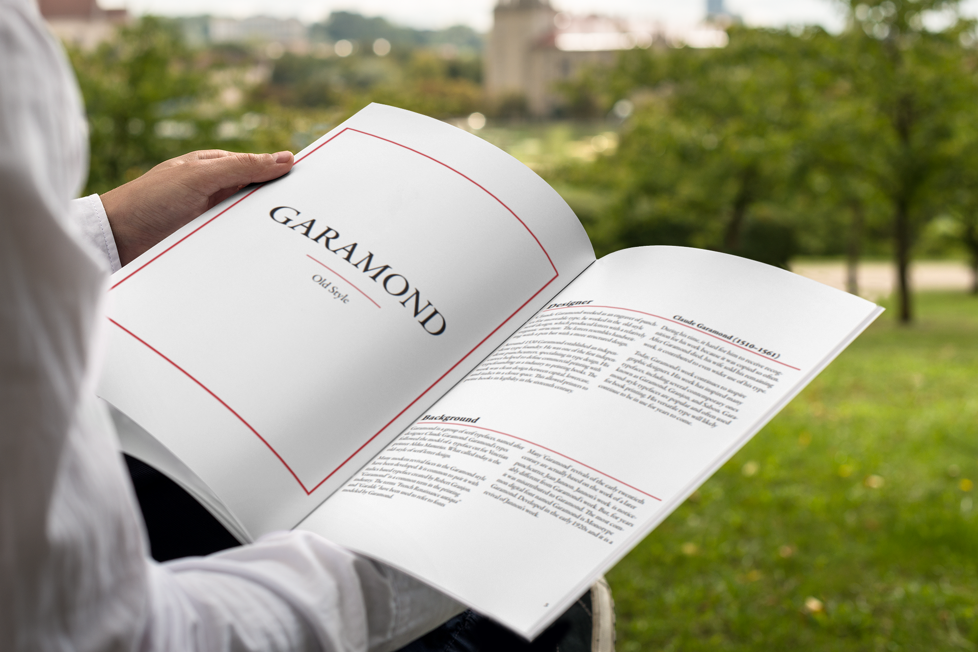 Garamond Spread