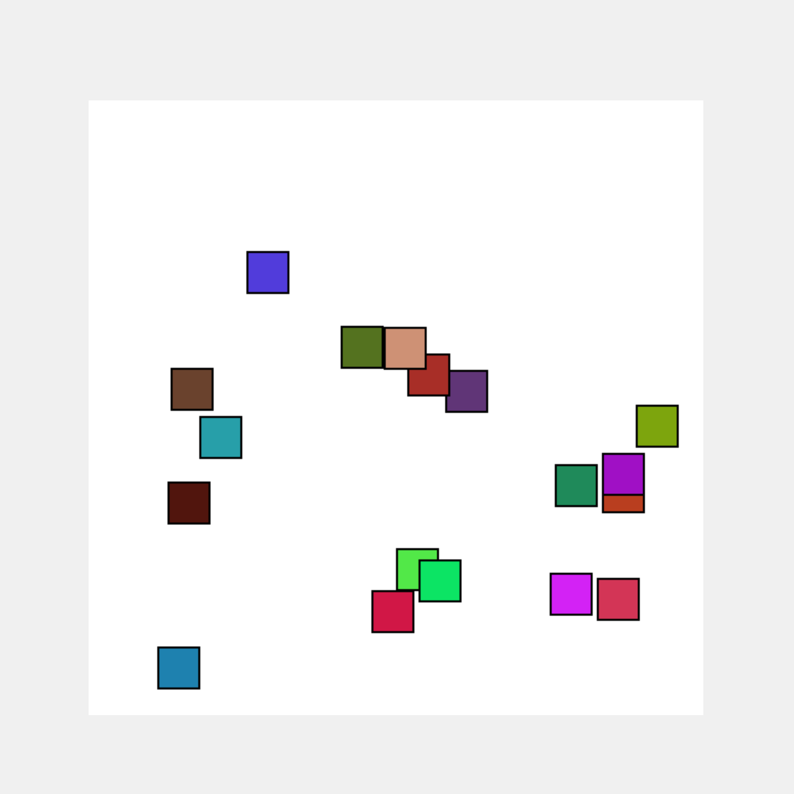 Cube particles
