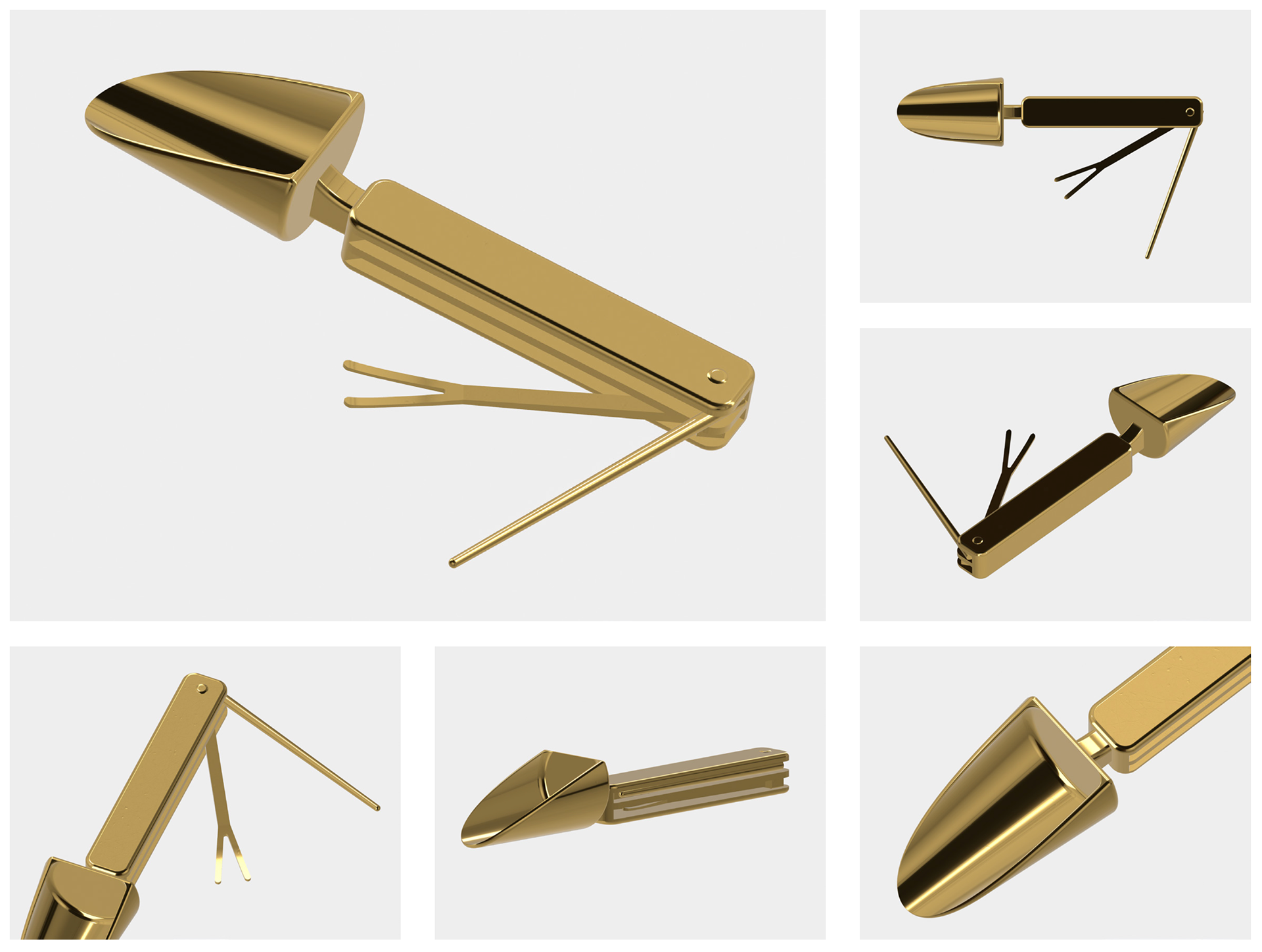 V4 - "A golden one": polished gold