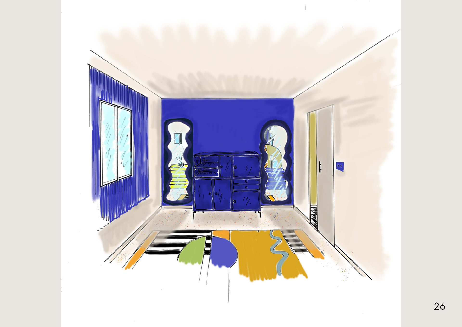 vue dressing chambre