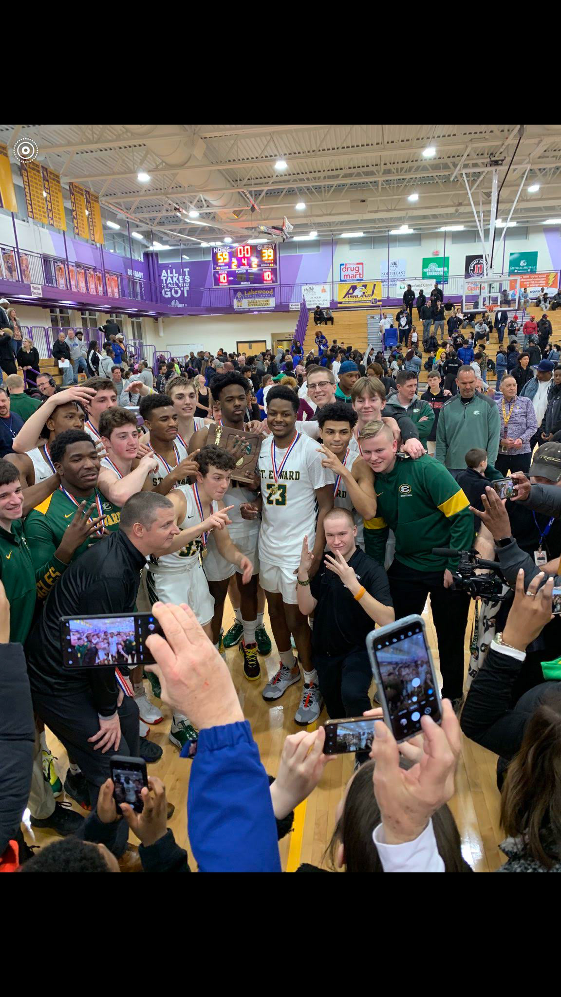 Claiming another district title