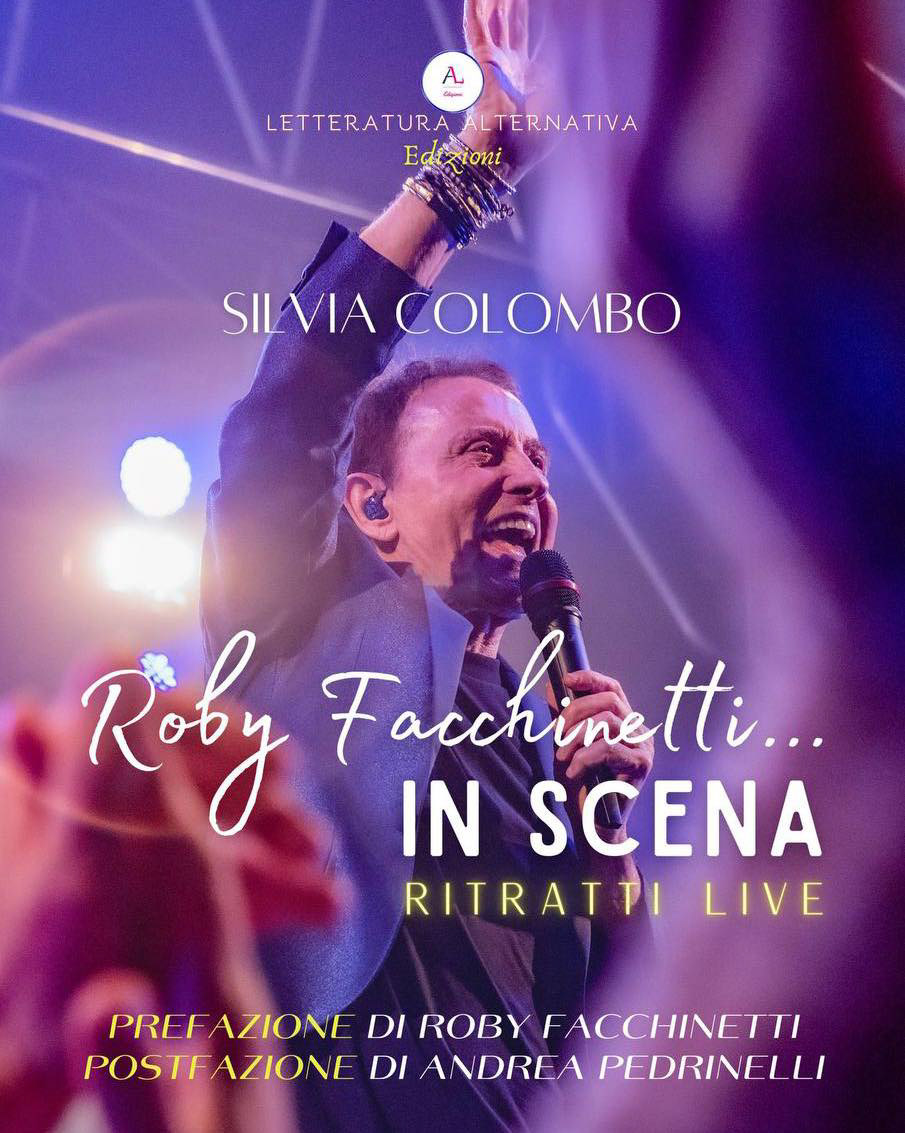 roby facchinetti in scena ritratti live, libro fotografico di silvia colombo, con prefazione di roby facchinetti