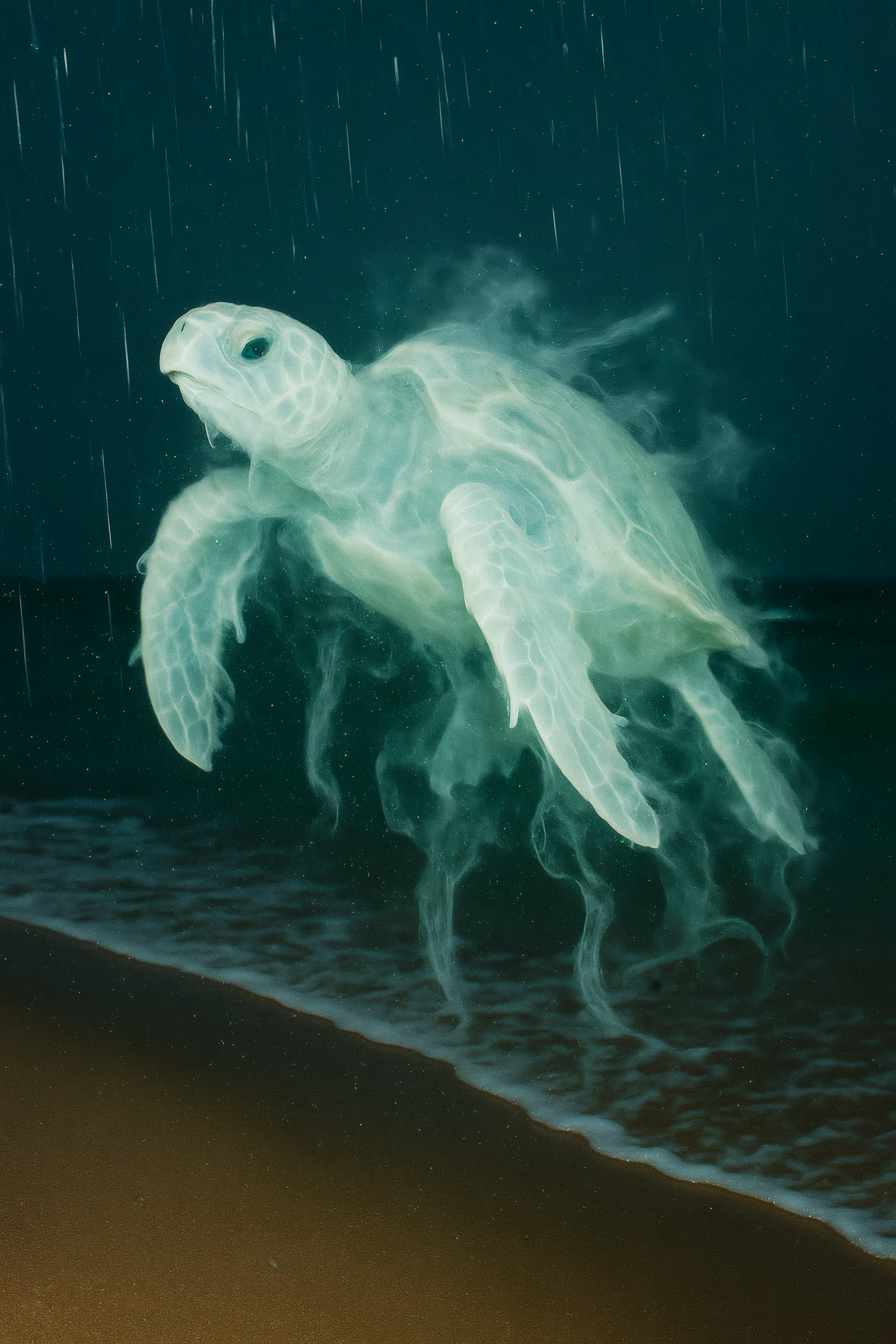 "कूर्म" ('Kurma', a serene invocation of the Turtle — an ancient emblem of cosmic order, endurance, and primordial wisdom. Across myriad cultures, the turtle’s slow, deliberate movement and enduring presence have rendered it a symbol of stability and timelessness, a living axis between earth and water, matter and spirit.)