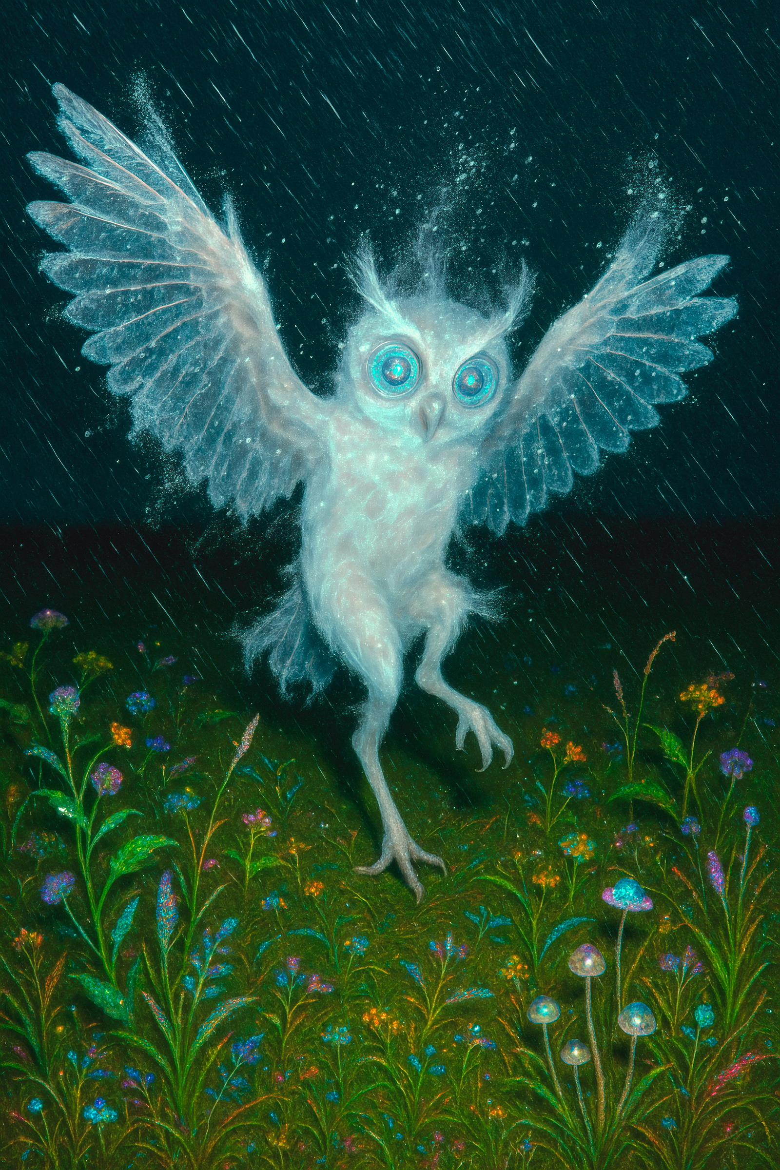 "Ἑκάτη" (A fusion of artificial intelligence and ancient wisdom. This artwork is an ode to the powerful protective deity of the home, offering an enigmatic and watchful presence for your sacred space.)