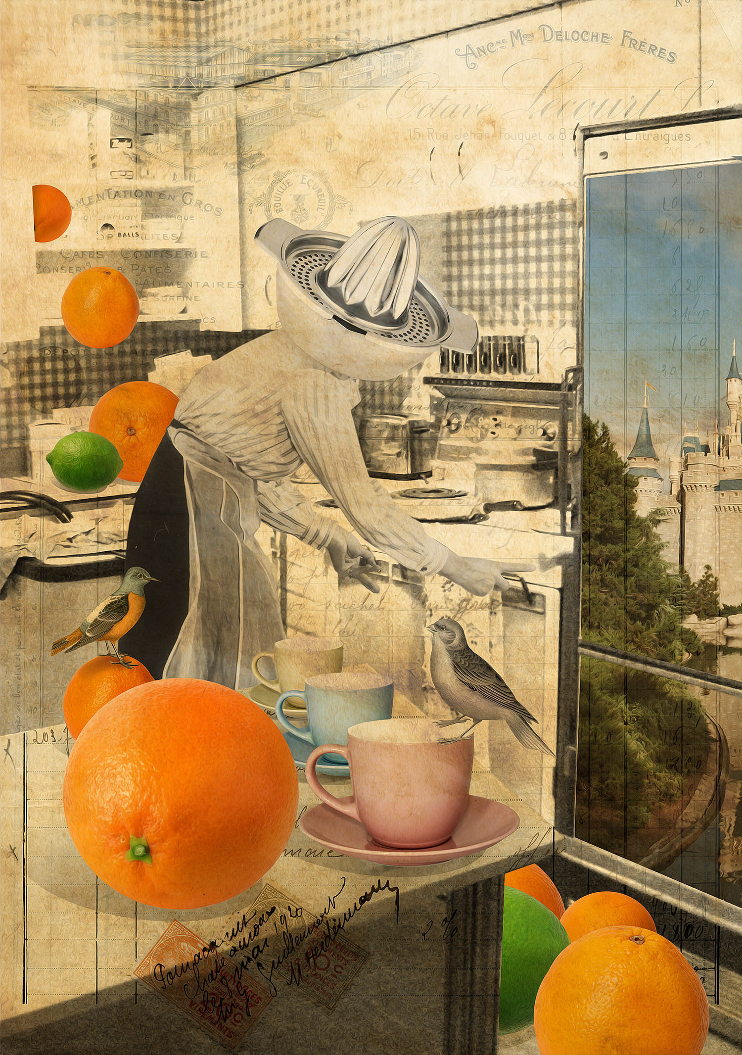"Time Squeezer / Espremedora do Tempo" ©2013 Eduardo Galvani