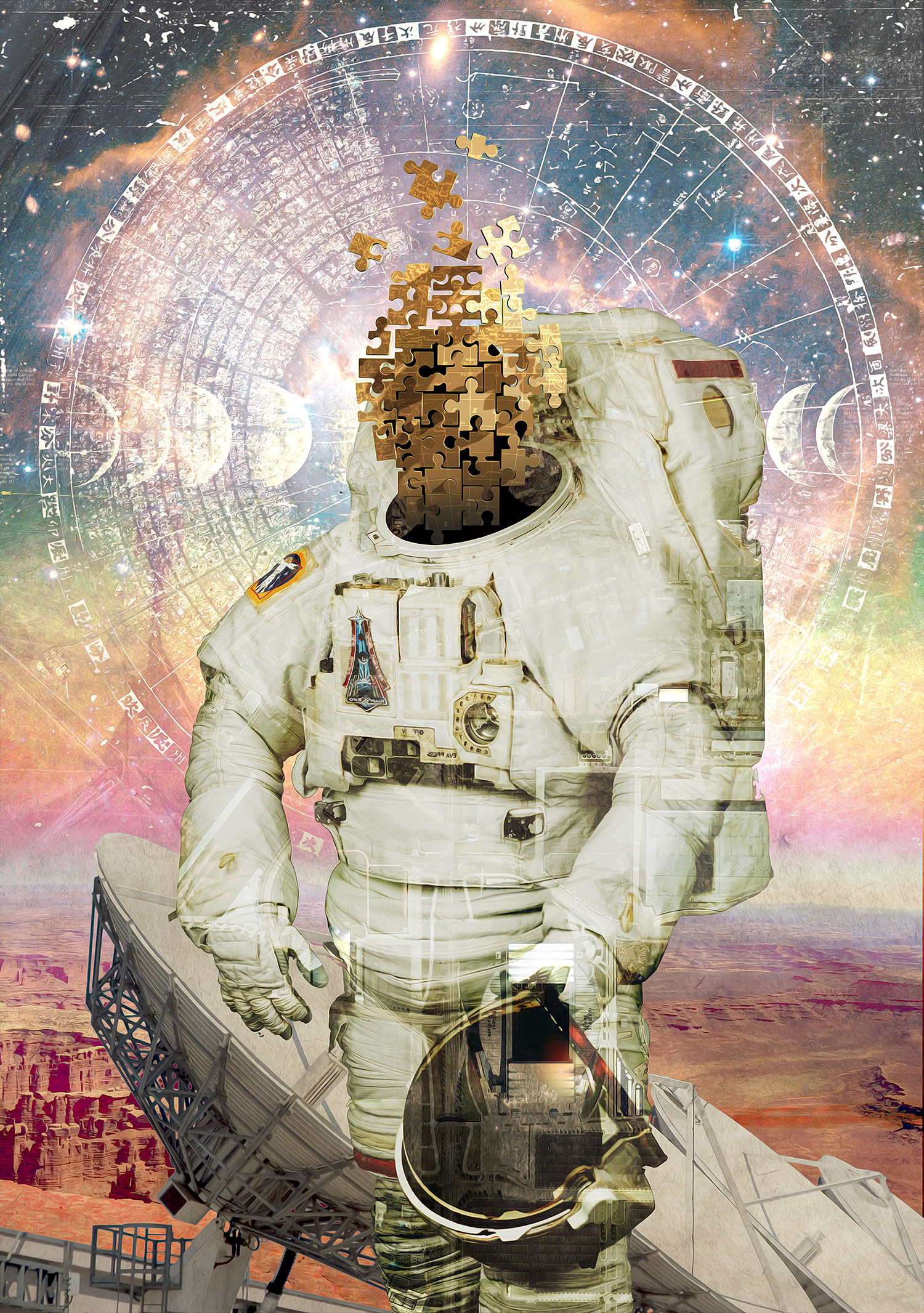 "Cosmonaut / Cosmonauta" ©2015 Eduardo Galvani