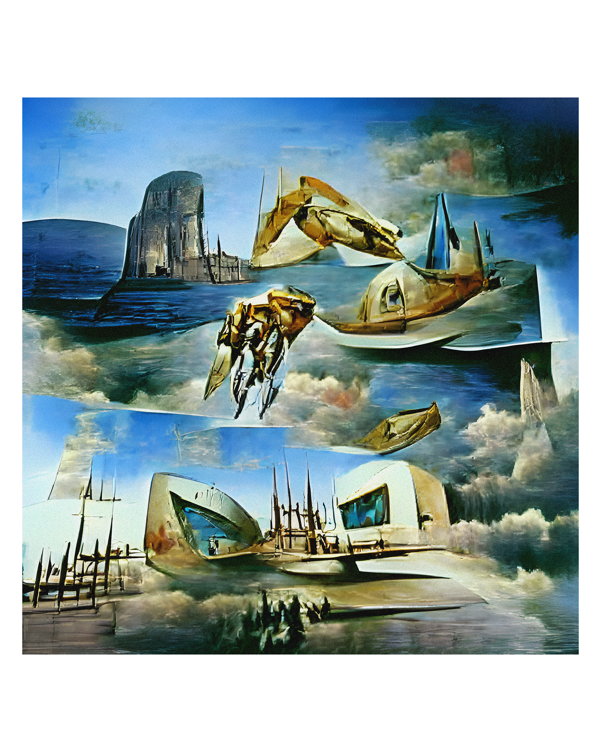 Overlapping dimensions of a virtual world (Dimensões sobrepostas de um mesmo mundo virtual)