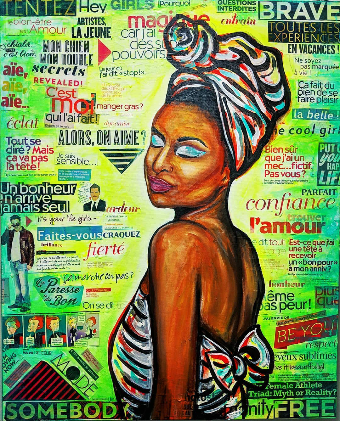 (2018) - Arcylic on canvas - 24 x 30