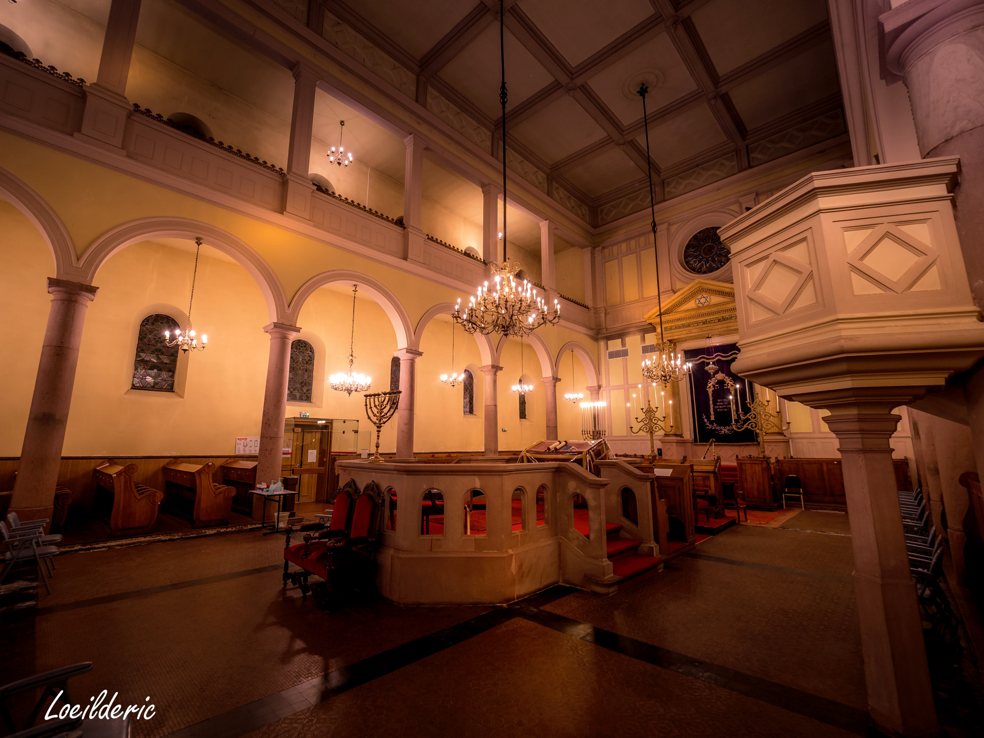 Culte israélite, synagogue, Colmar