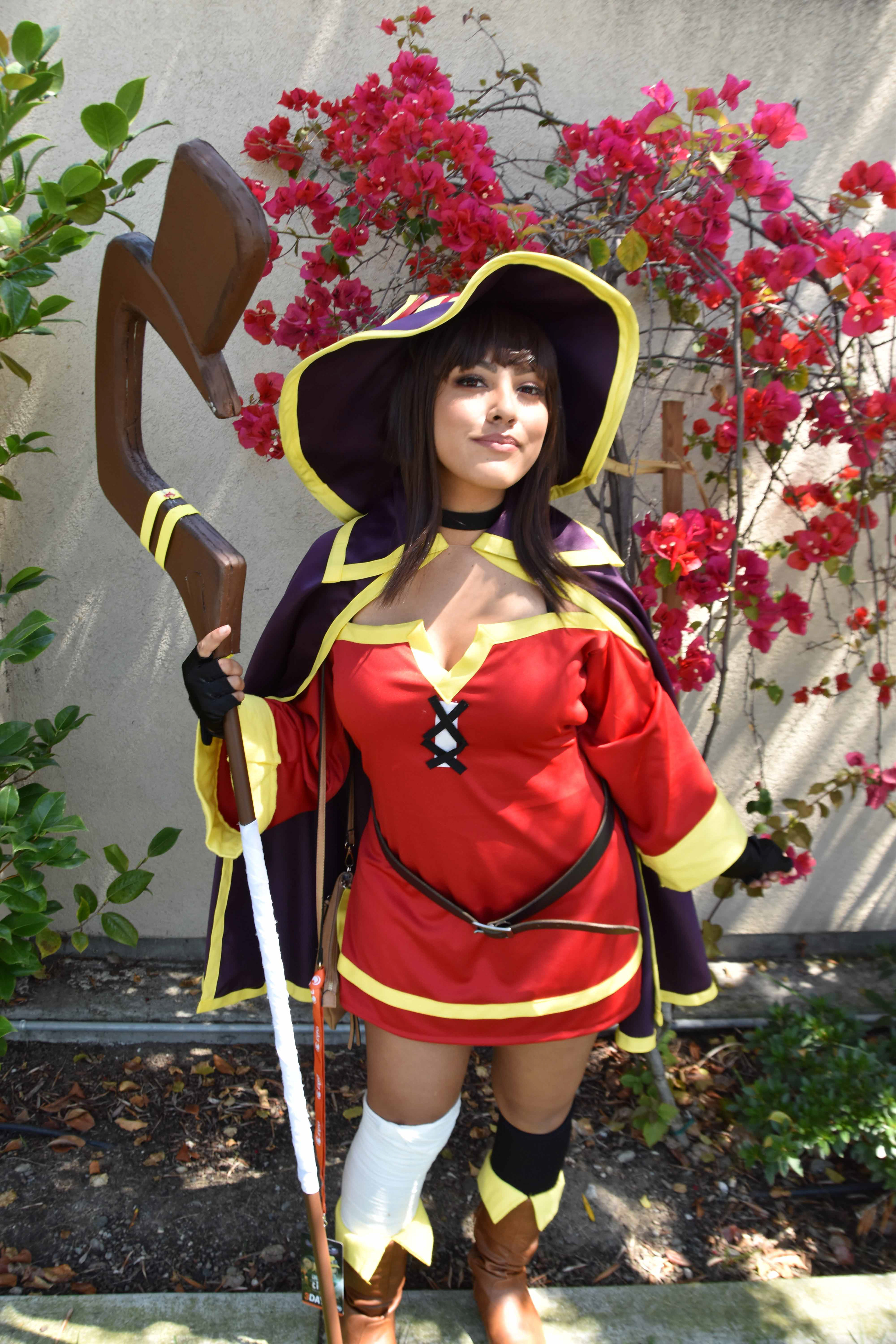 Crimson magic ready!