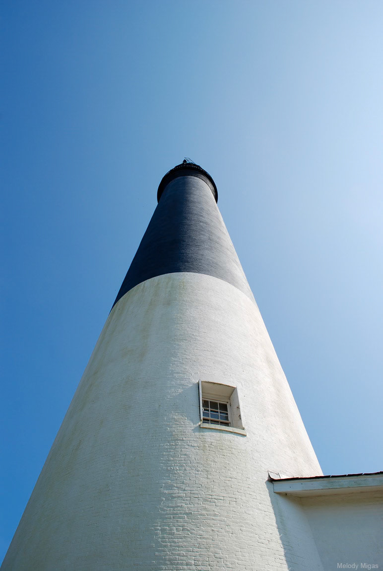Pensacola Lighthouse, Florida - construction began in 1856 and was lit in 1859. It replaced the original one build in 1824 which was the first lighthouse built on the Gulf Coast.