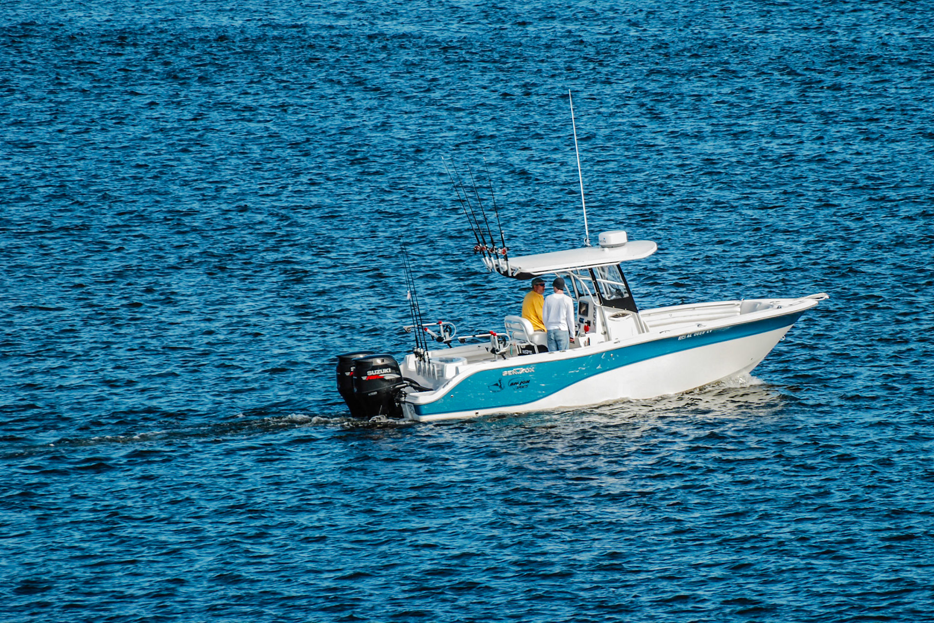 Heading out for a day of fishing on the Gulf of Mexico. Happy Father's Day!