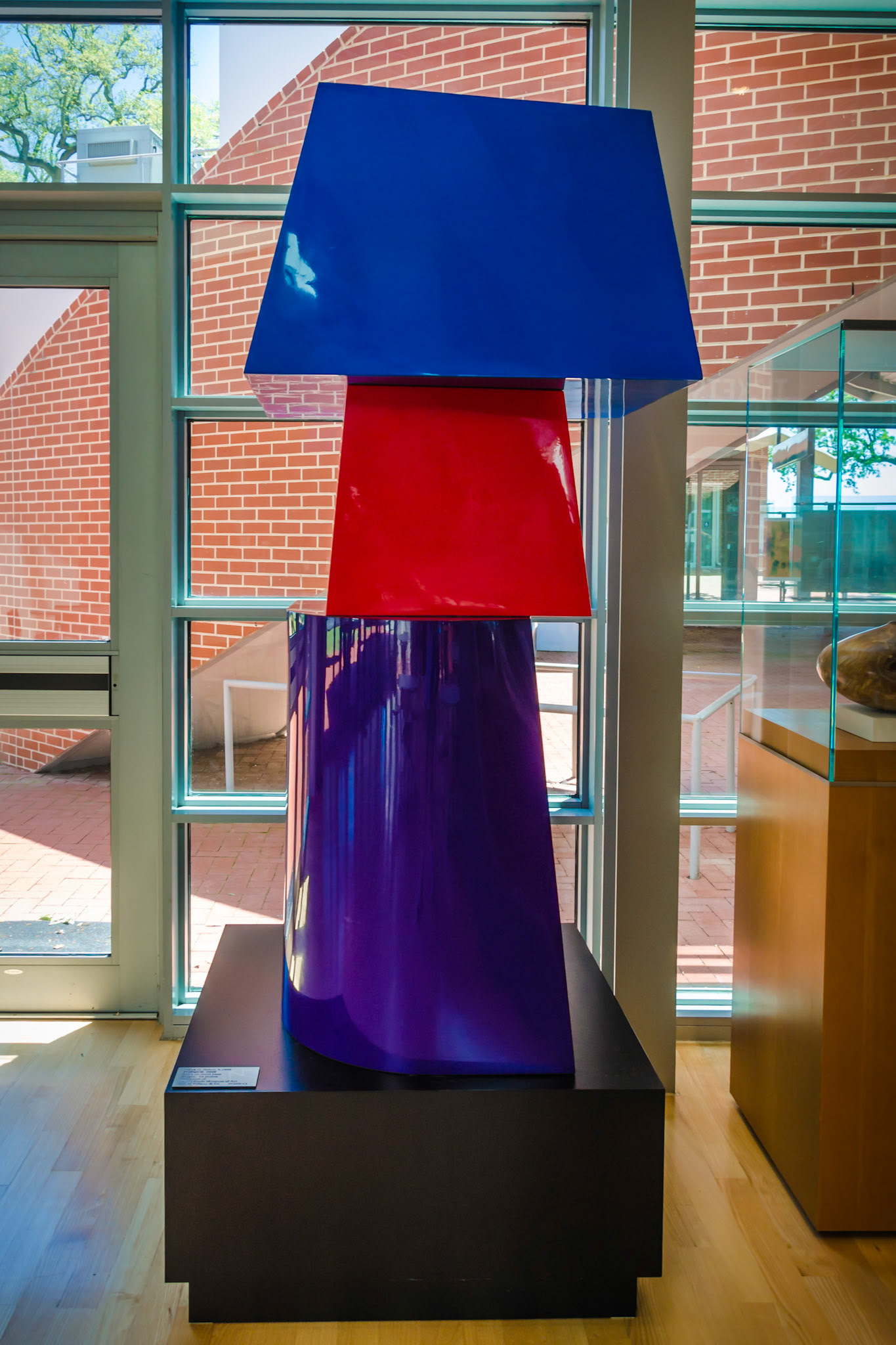 Frank O. Gehry, b. 1929 Torque, 2006  Resin on wood base. Height: 72 inches. Collection of: Ohr-O'Keefe Museum of Art. Gift of Tiffany &amp; Co. PC2009.4.2