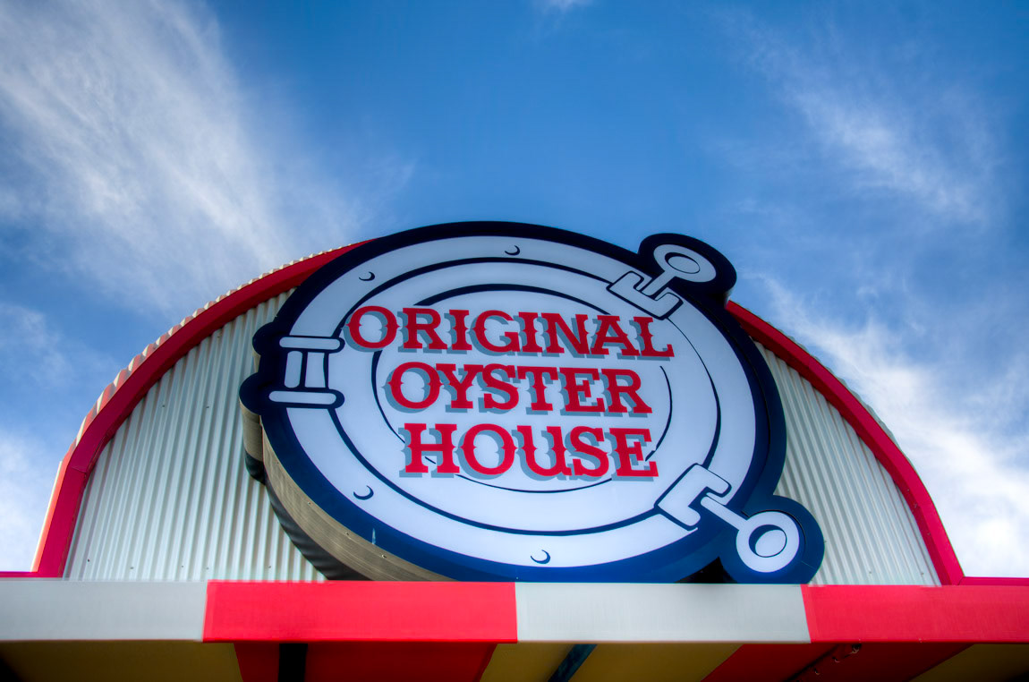 One of our favorite places to eat in Gulf Shores, Alabama. It's also been on Man vs. Food Nation