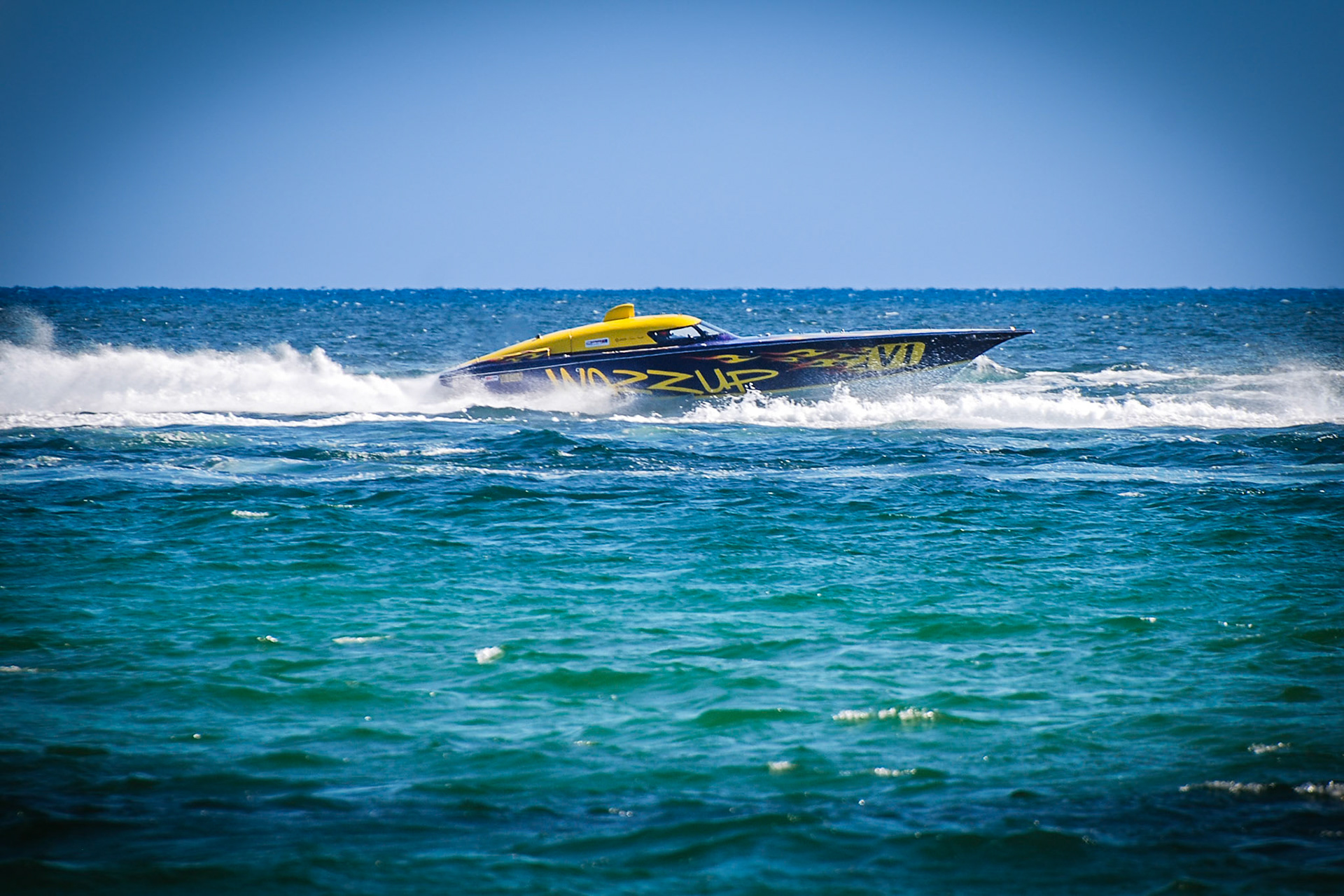 From the "Thunder on the Gulf" boat race.
