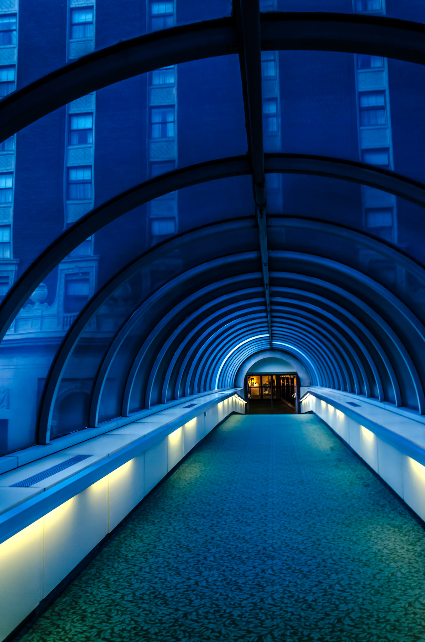 Over Pearl Street in Grand Rapids, MIchigan.