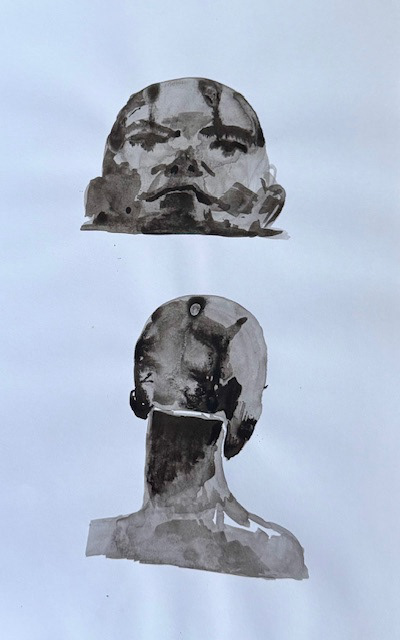 India ink painting (2023)
