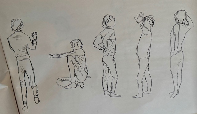 Timed gesture study (2023)