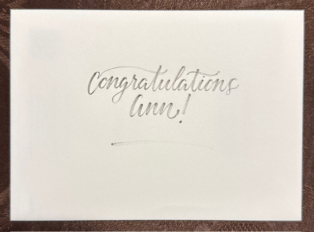 Greeting card calligraphy (2025)