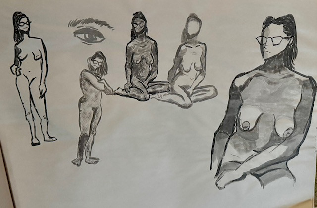 Gesture and value study (2023)