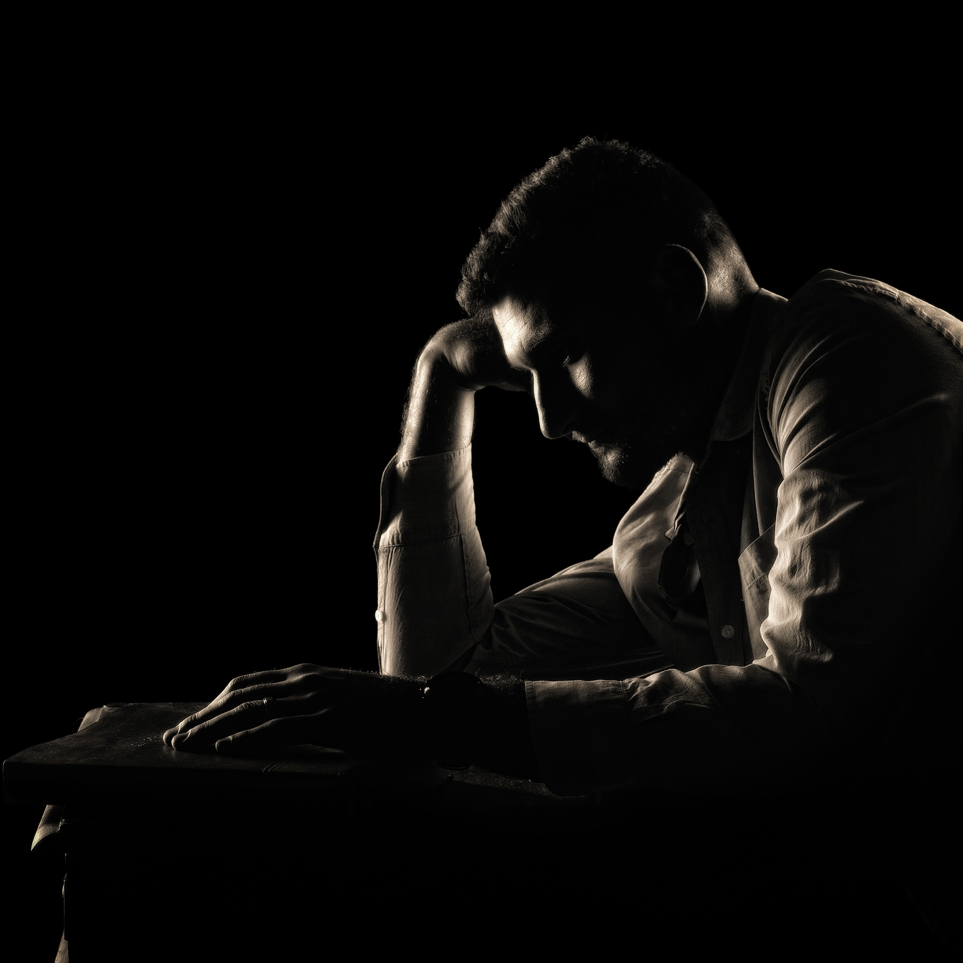 For You, Oh Lord, I wait in the dark...