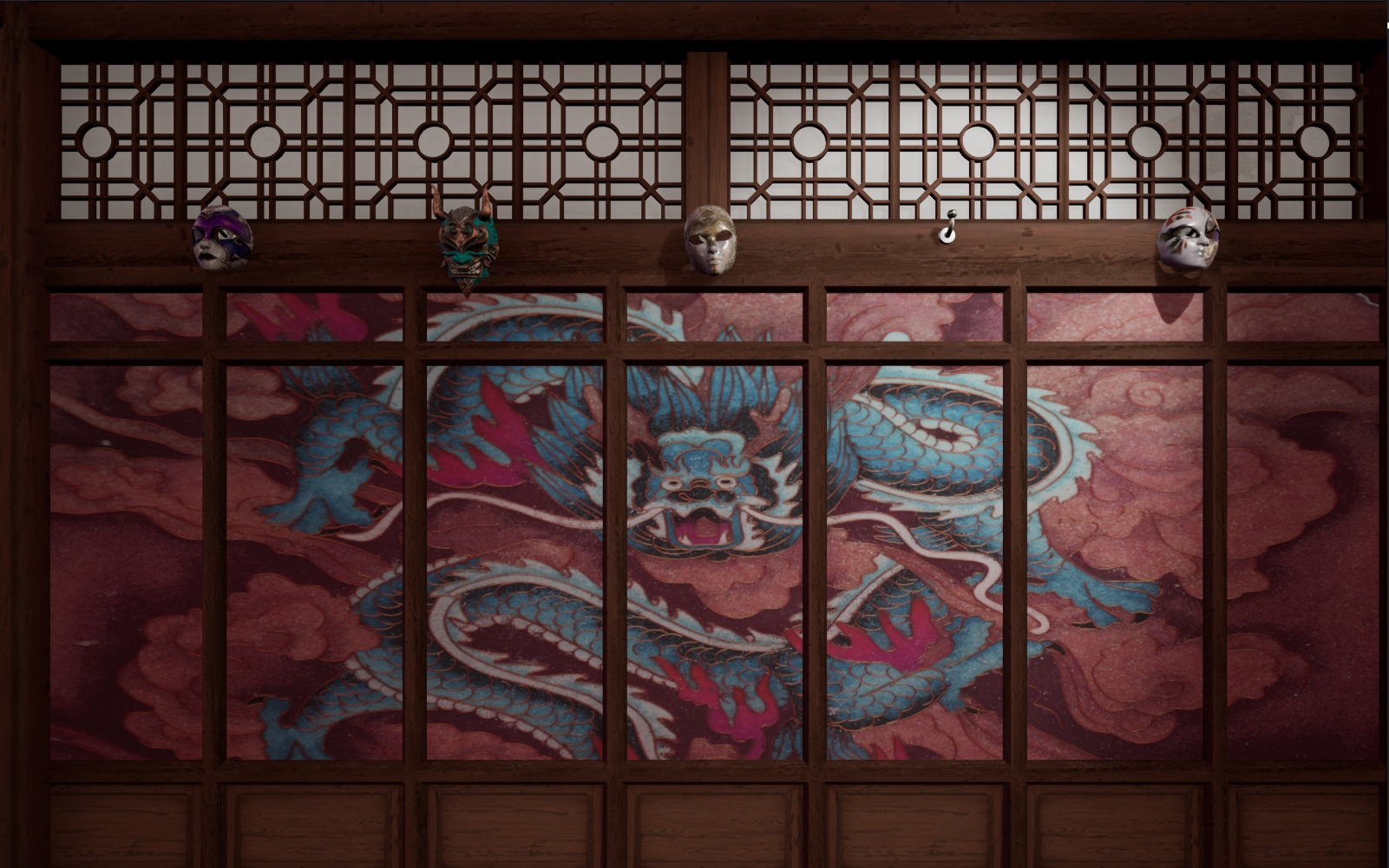 Tea room Wall 4