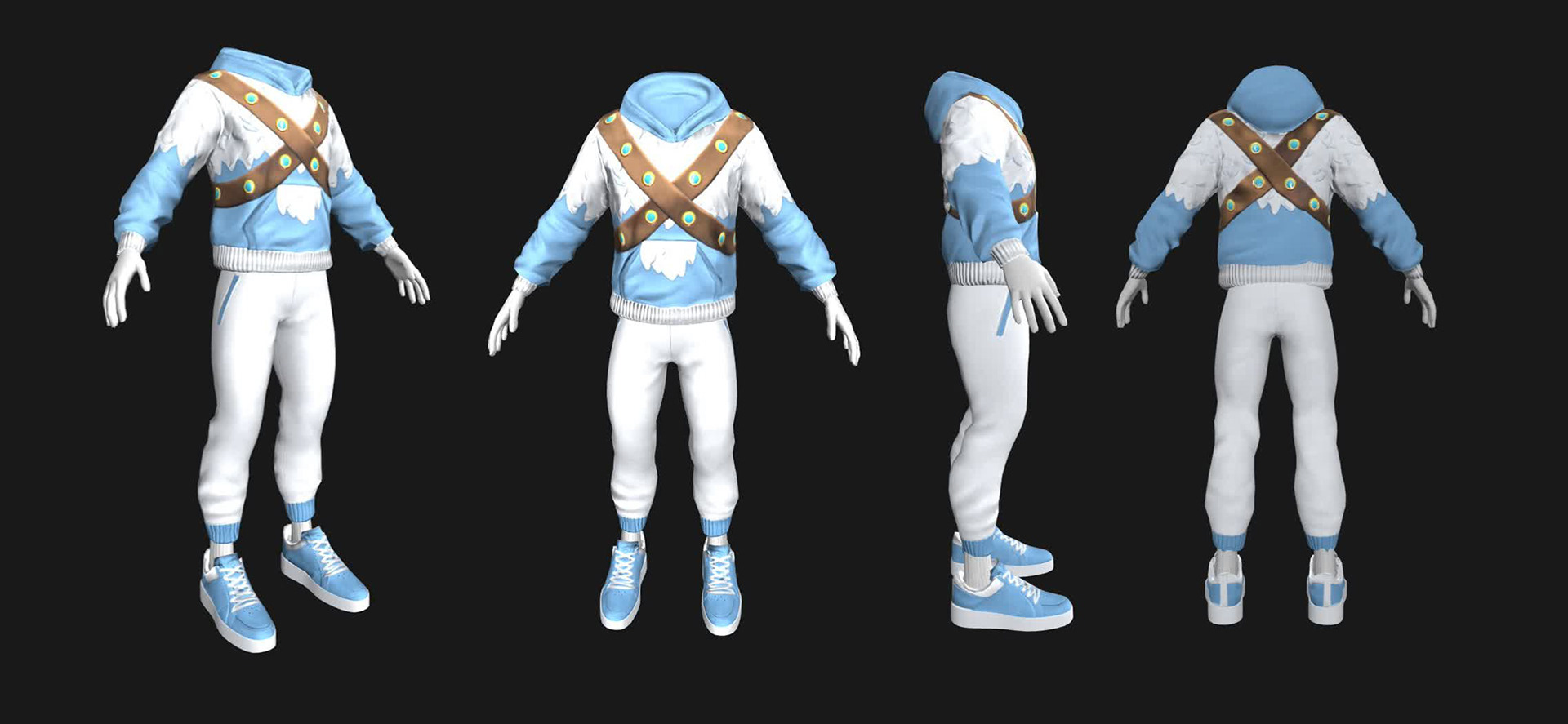 Boro the Yeti based outfit 