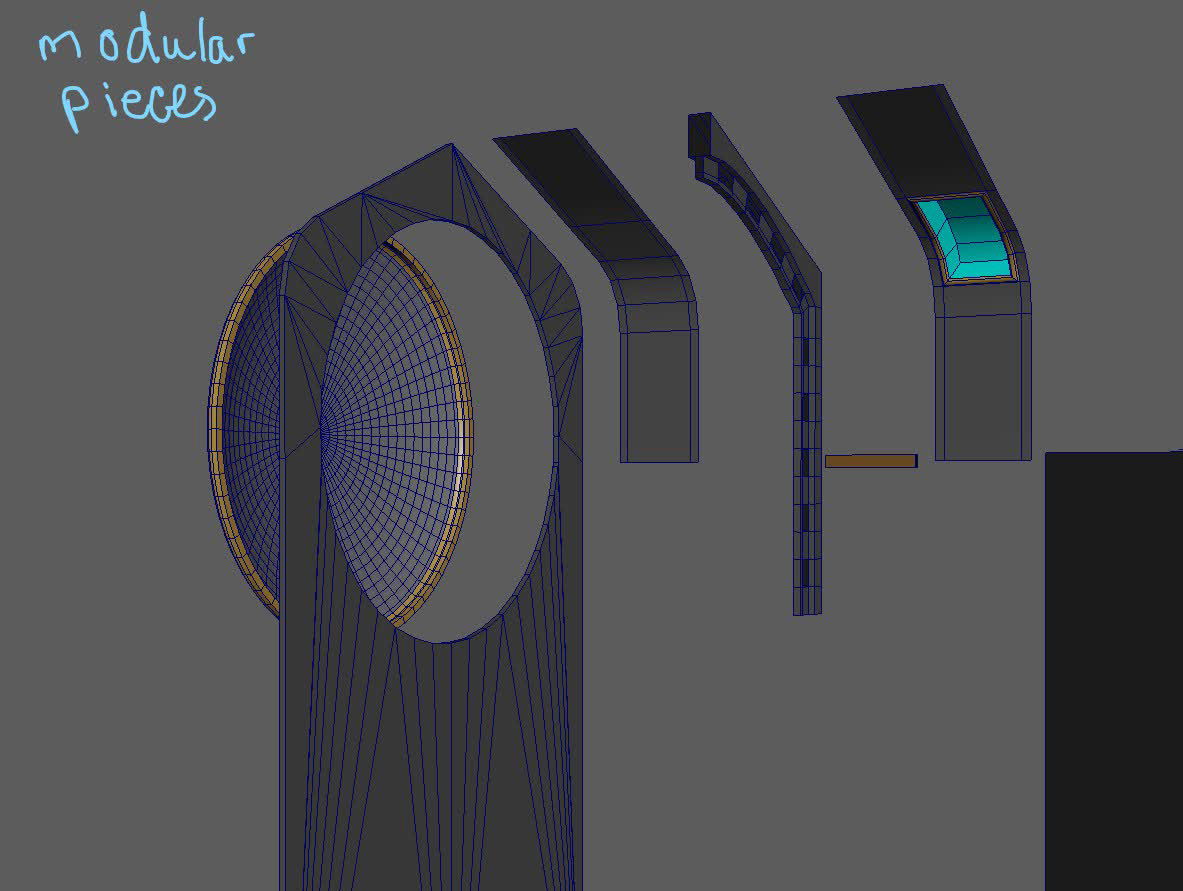 Modular Pieces early stage