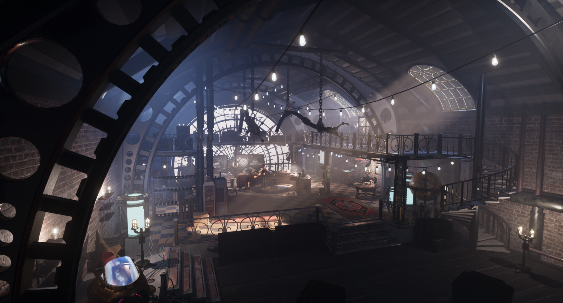First pass lighting and testing Lumen features