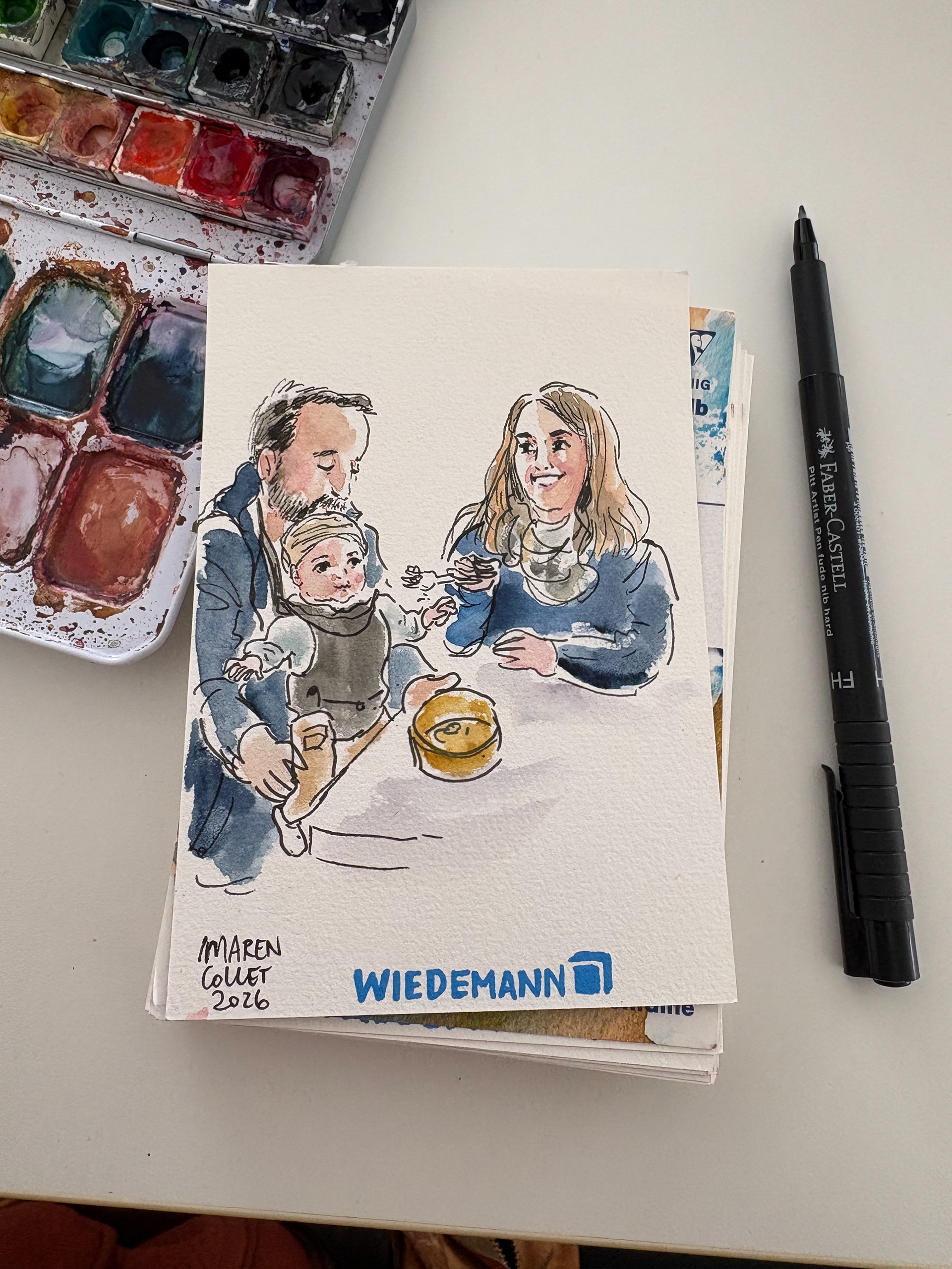 Eventillustration Wiedemann
