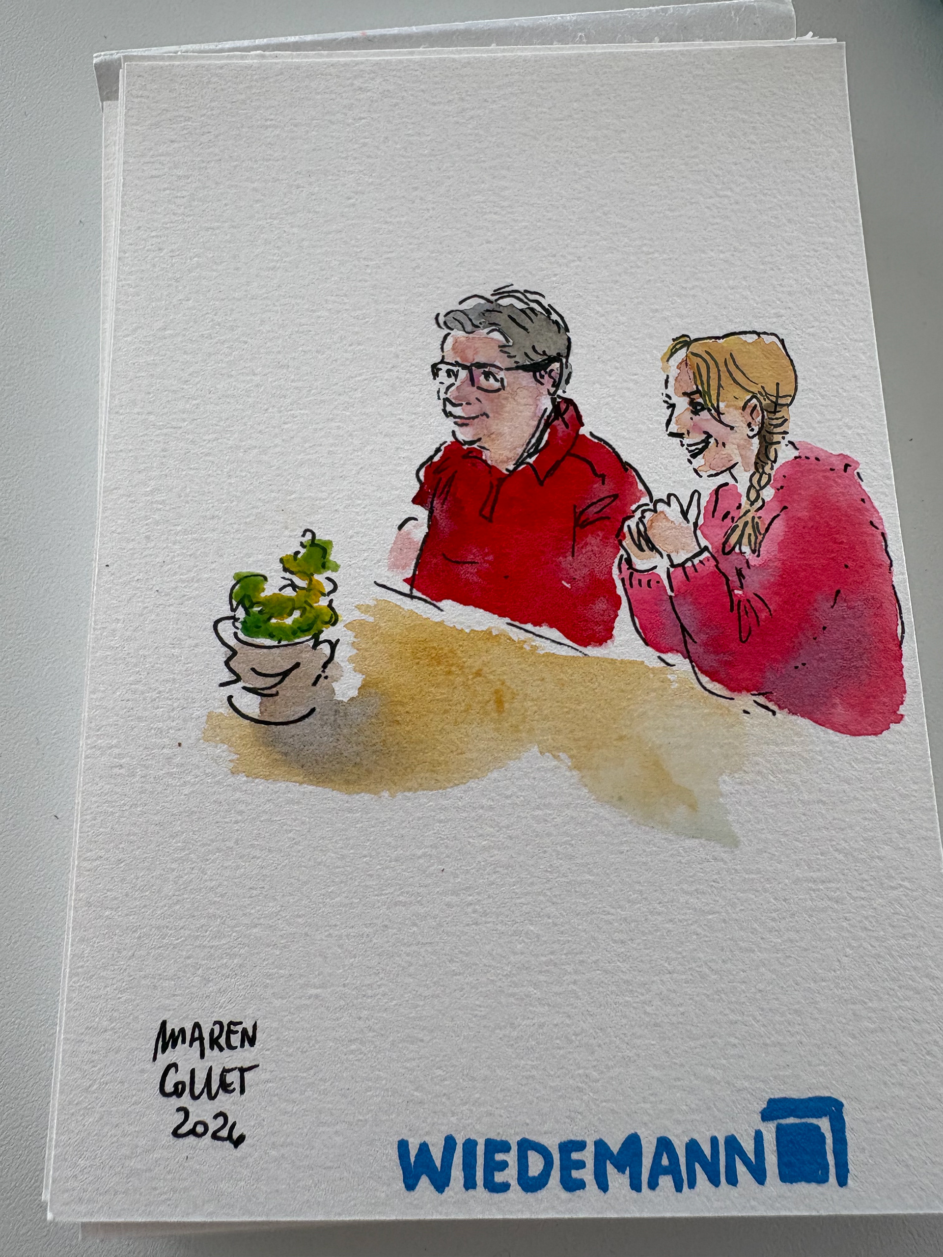 Eventillustration Wiedemann