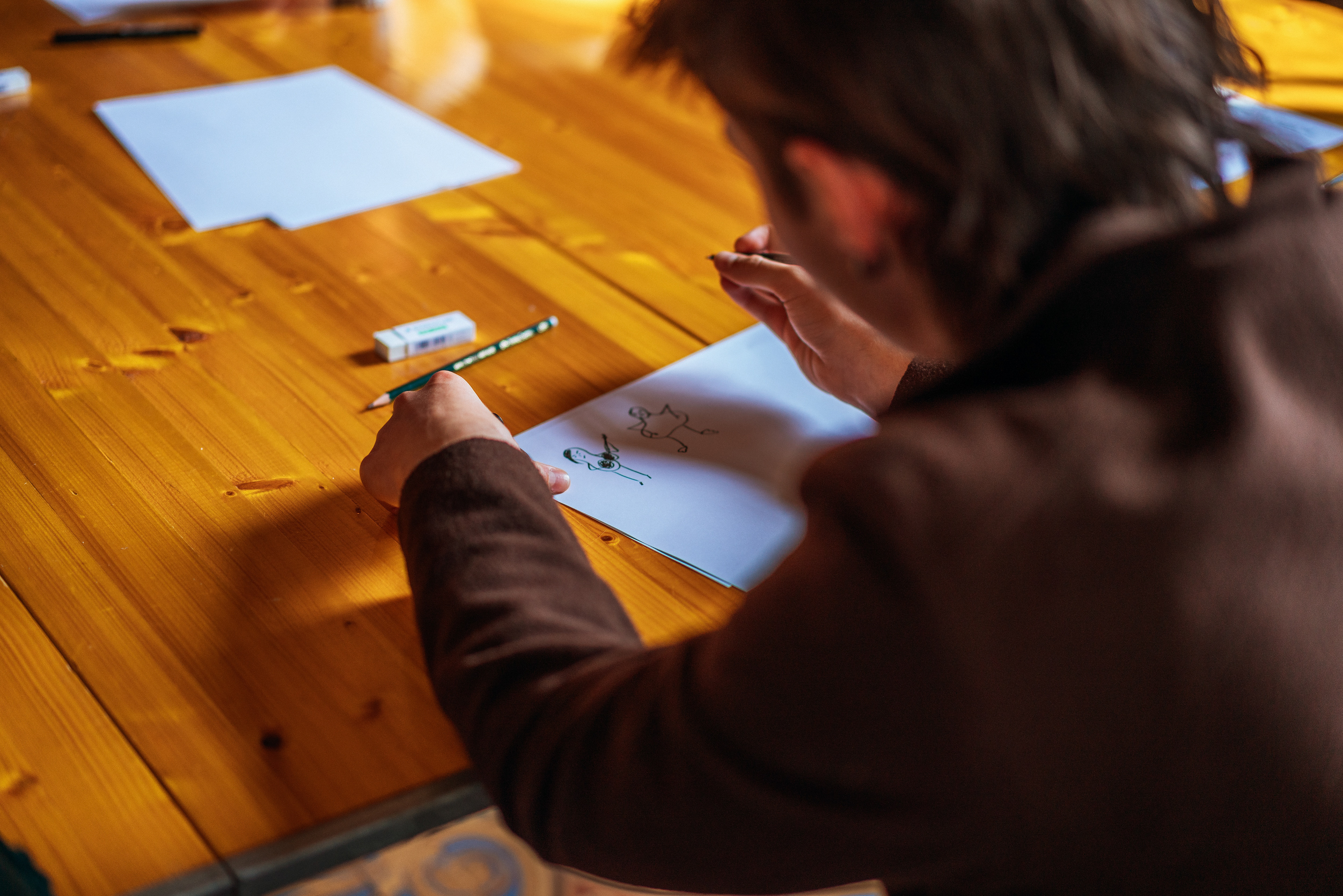 Zeichen-Workshop, SCHULE:KULTUR!