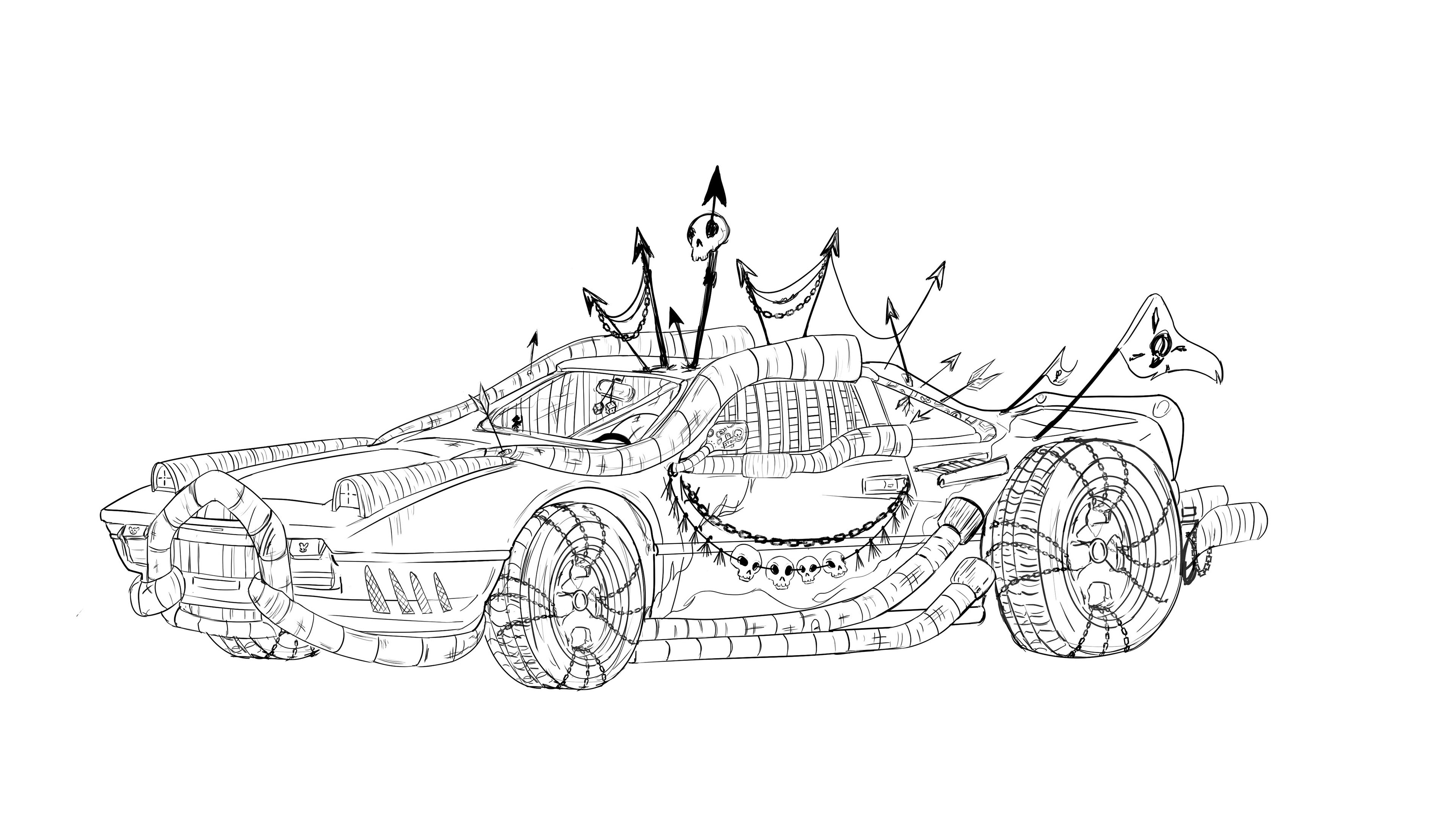 two point inventive car design